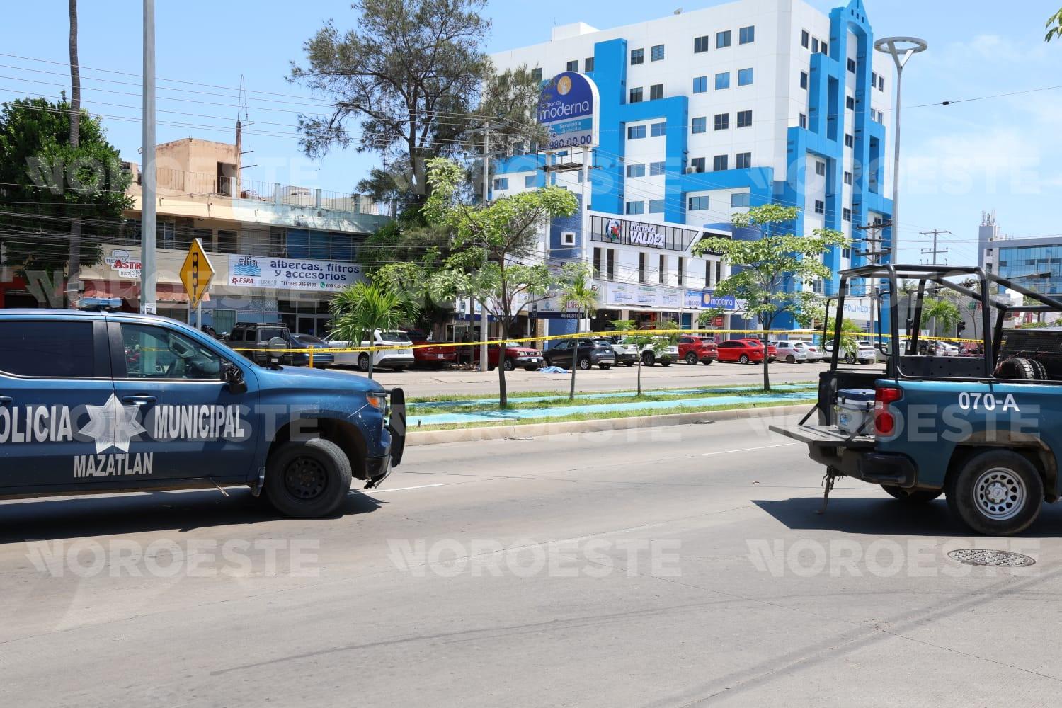 $!Otro ataque armado en Mazatlán cerca de la Zona Dorada; hay un muerto