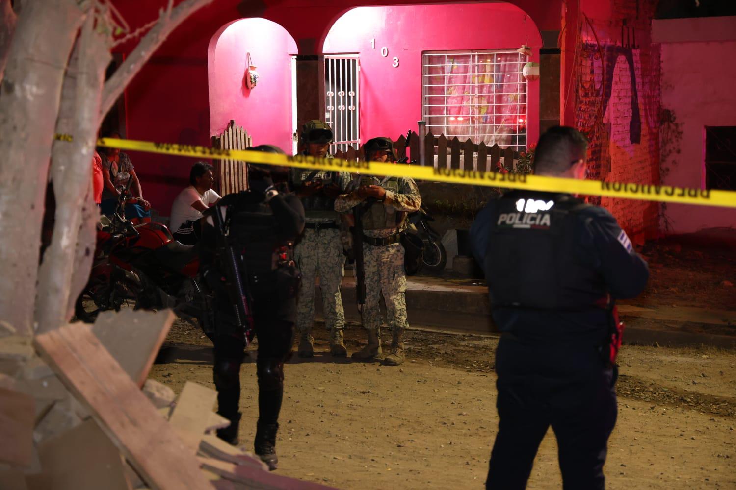 $!Muere hombre tras ataque a balazos en la colonia Felipe Ángeles, en Mazatlán