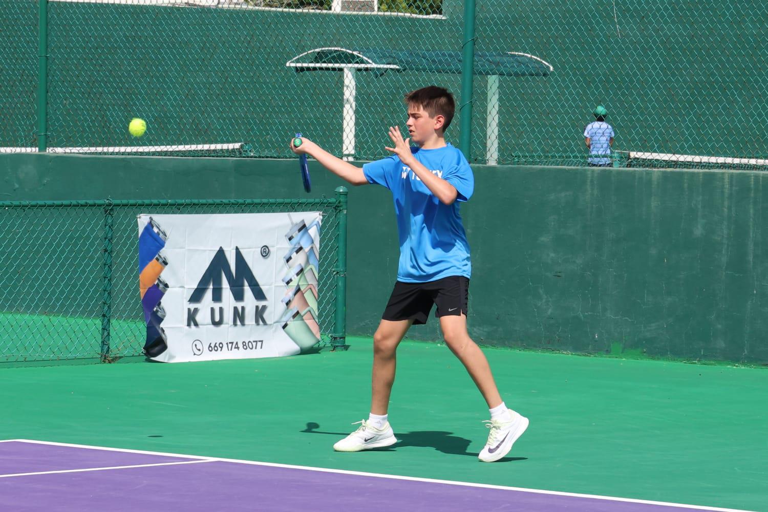 $!Mazatlecos dominan Nacional de Tenis G2 Sinaloa