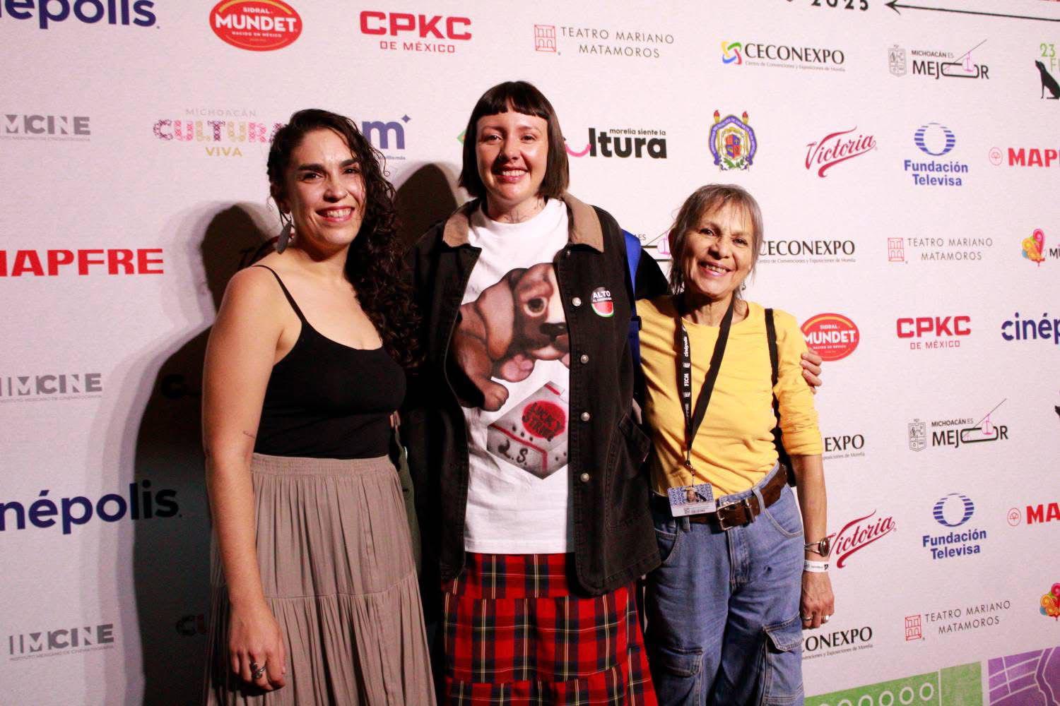 $!Indira Cato, Dano García y Alejandra Guevara Castillo entregaron la película a mediados del 2026.