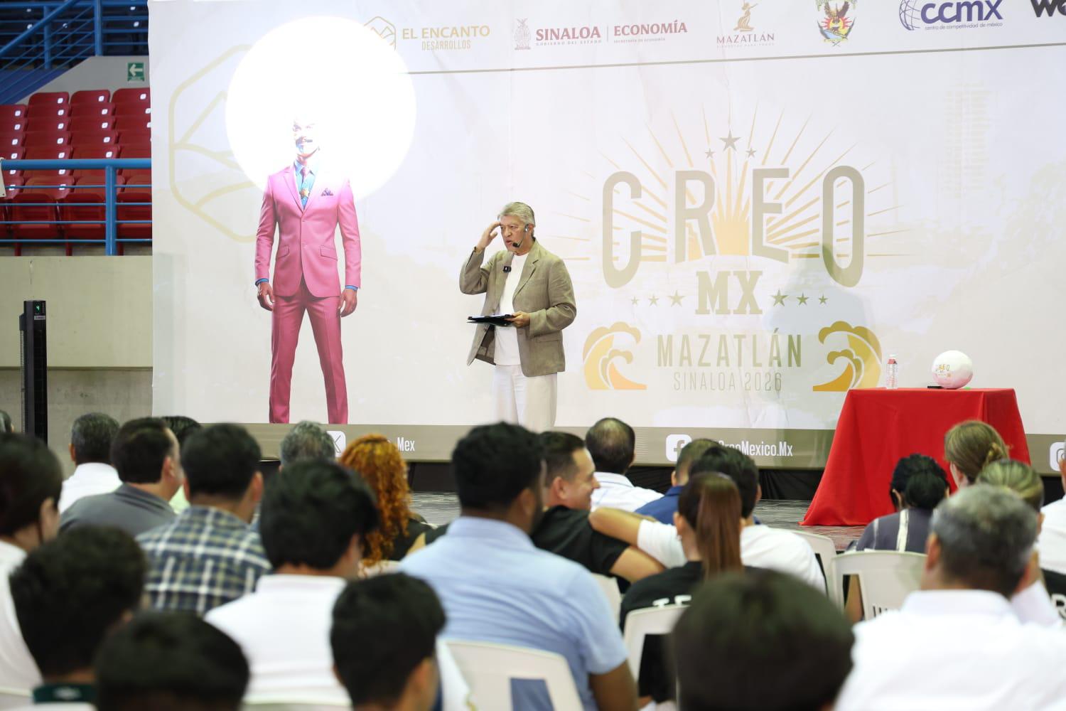$!La mentalidad y el compromiso llevan a alcanzar los sueños: Chucho Ramírez en Mazatlán