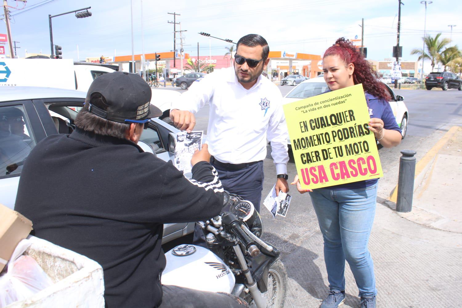 $!Llaman a motociclistas a respetar la ley y no realizar acrobacias en las calles