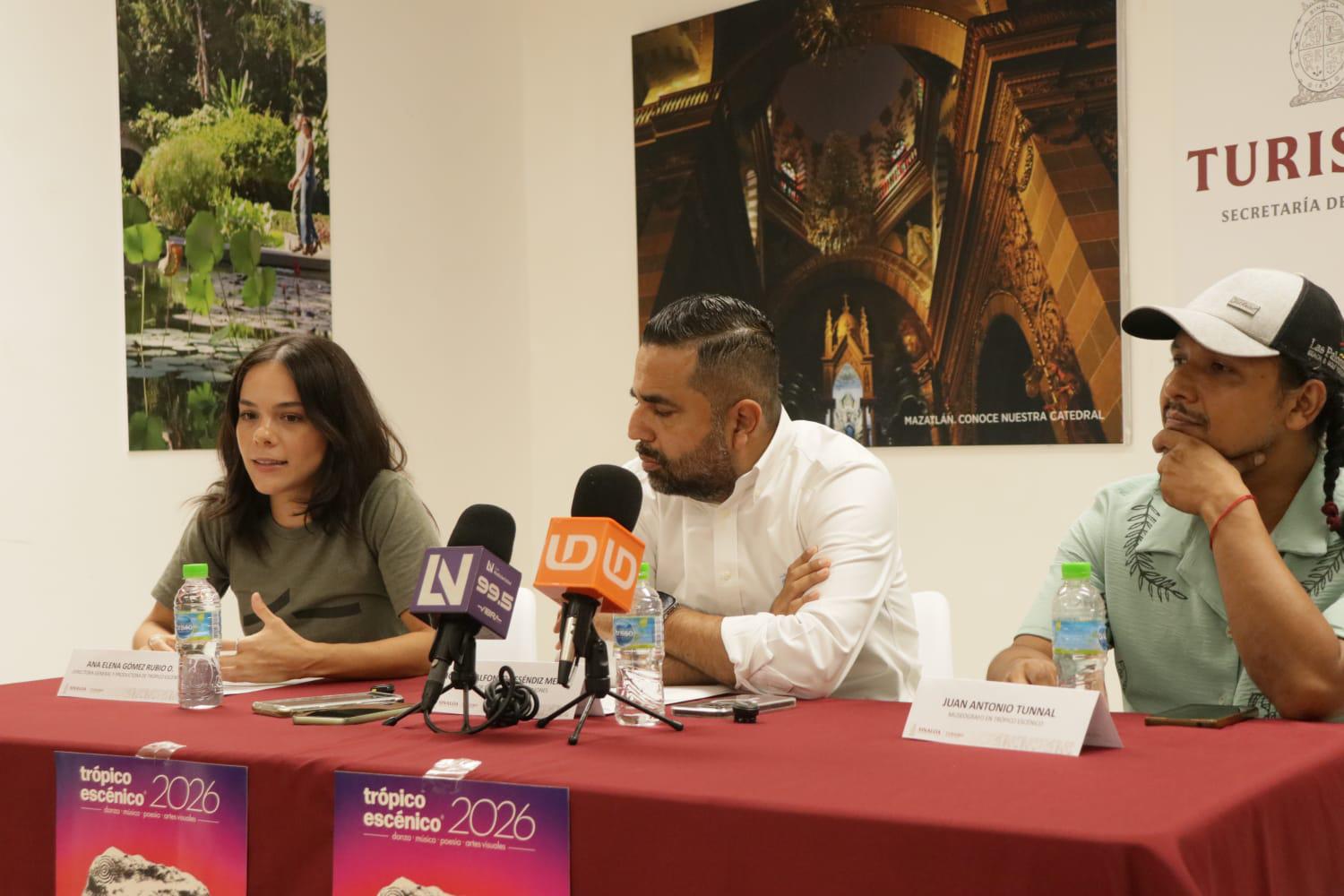 $!Ana Elena Gómez Rubio, José Alfonso Reséndiz Memije y Juan Antonio Tunnal dieron a conocer los pormenores del evento.