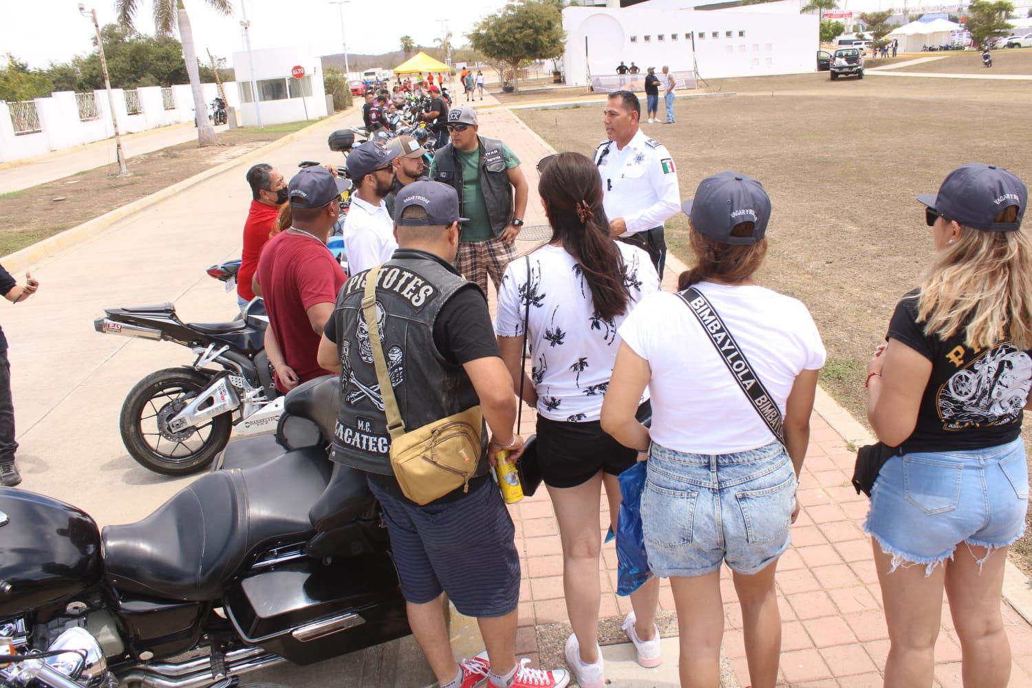 $!Llaman a motociclistas a respetar la ley y no realizar acrobacias en las calles