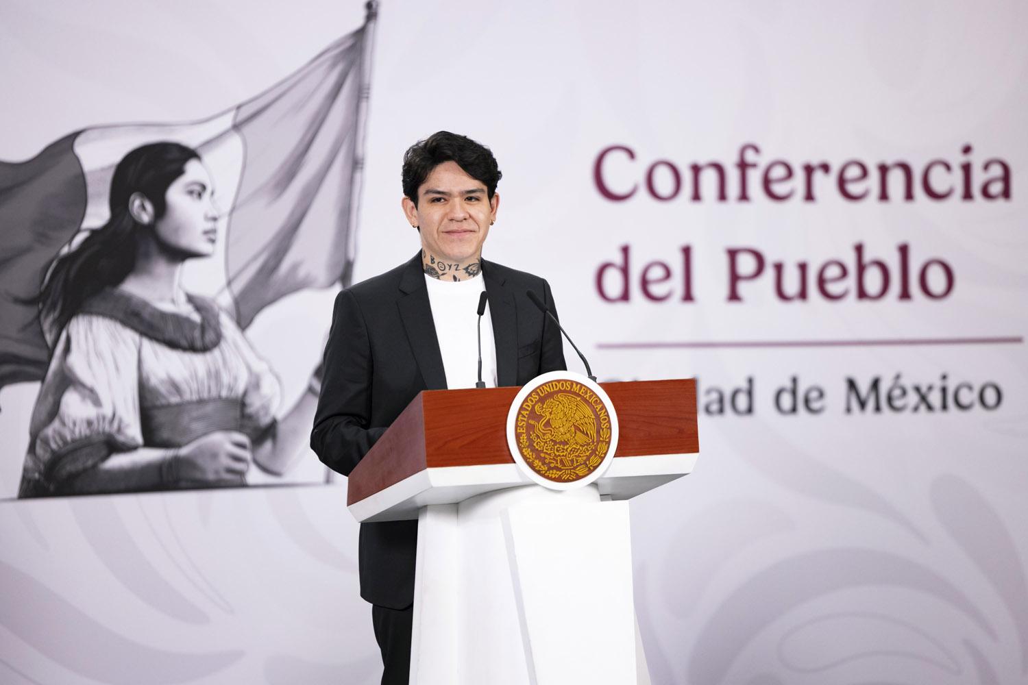 $!Mazatlán será sede de la semifinal ‘México Canta’; Junior H y Majo Aguilar acompañan a Sheinbaum