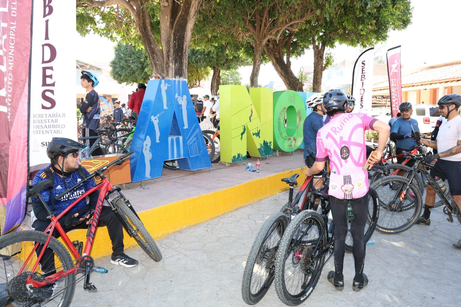 $!Rodada Pueblos y Paisajes impulsa turismo y derrama económica en La Noria: Alcaldesa