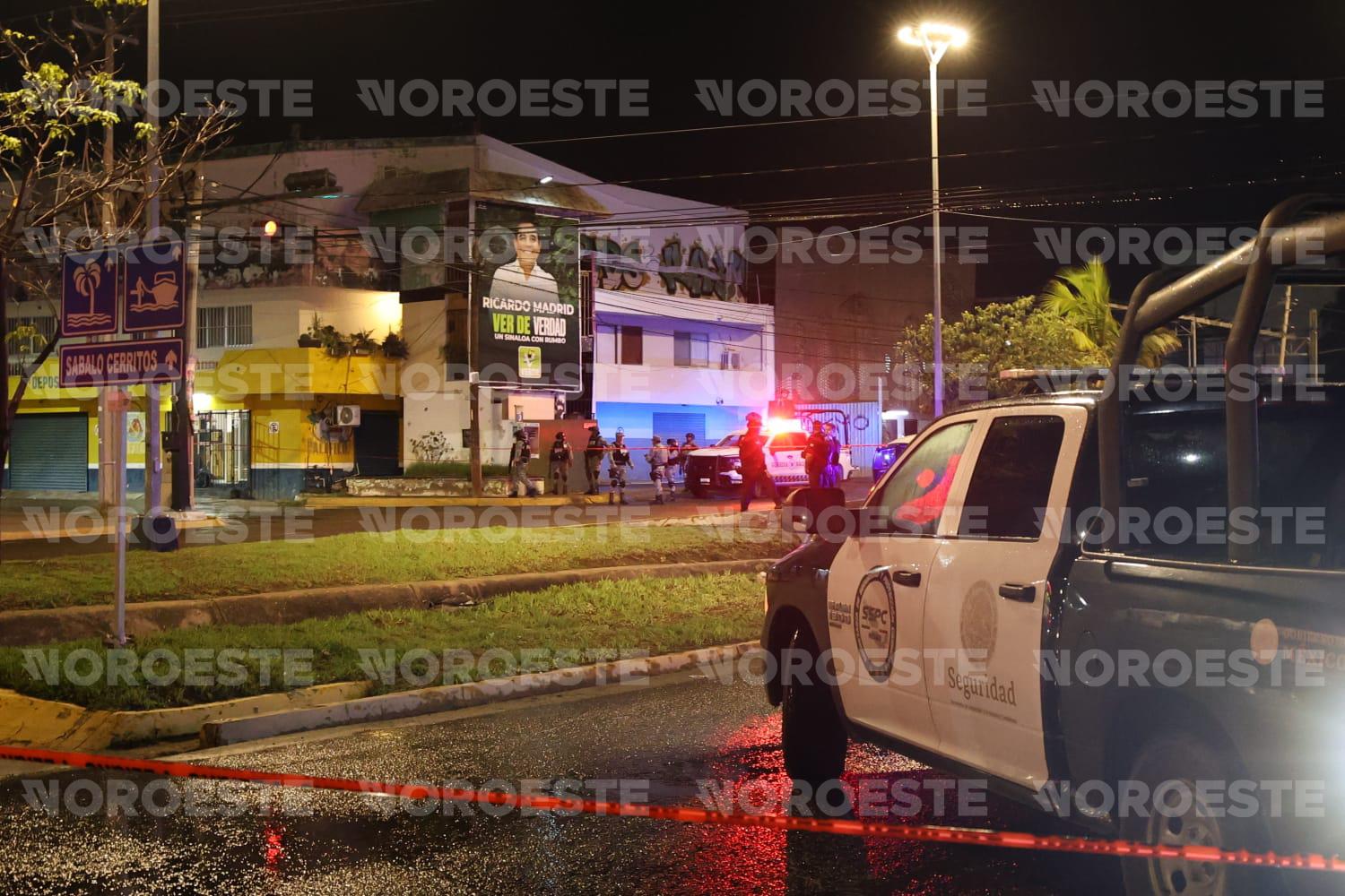 $!Ataque a balazos contra expendio de El Toreo deja un muerto y un herido en Mazatlán