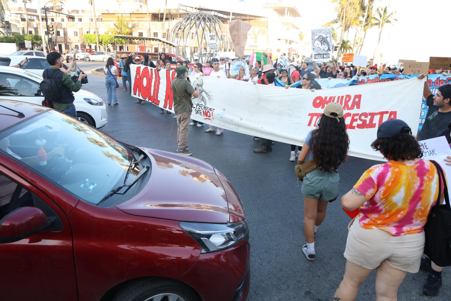 $!Alzan la voz en Mazatlán contra plantas de amoniaco y metanol en Ohuira y Topolobampo