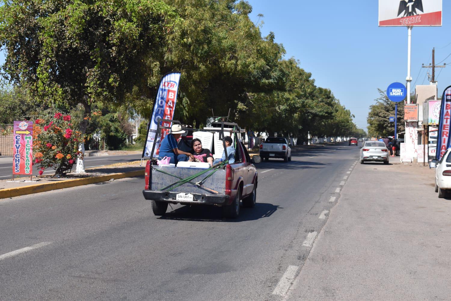 $!Aumenta arribo de visitantes a las playas de Navolato