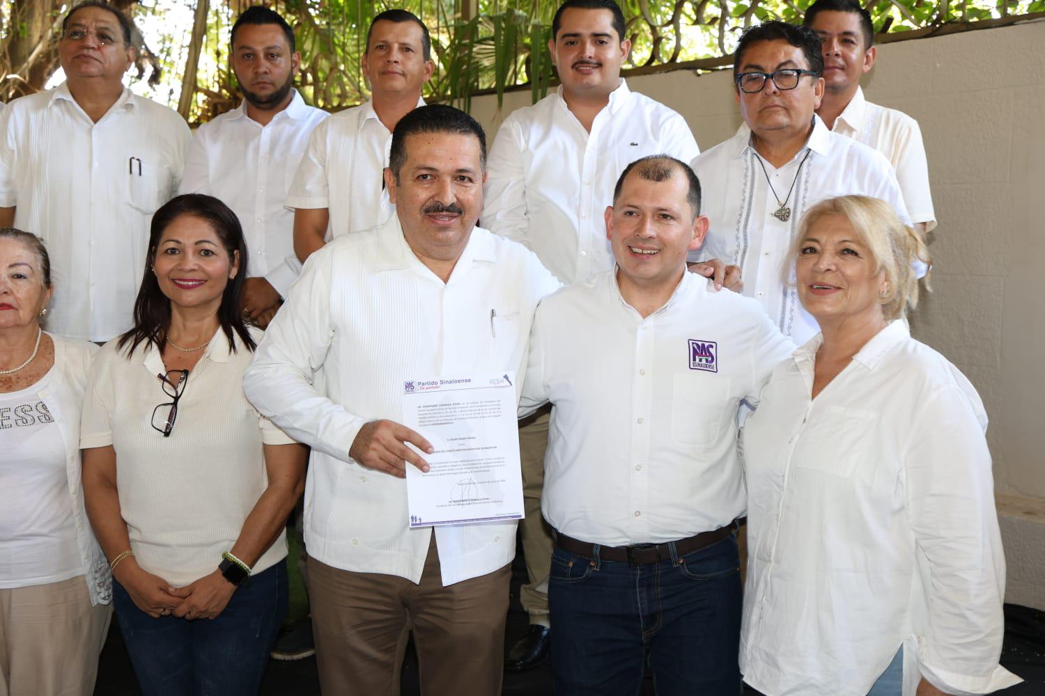 $!Asume Óscar Tirado la dirigencia del PAS en Mazatlán