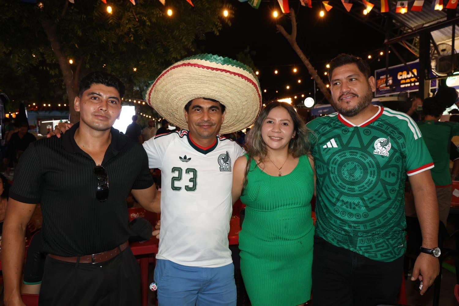 $!Érick Chávez, Daniel Sánchez, Angélica López y Fernando Ruiz.