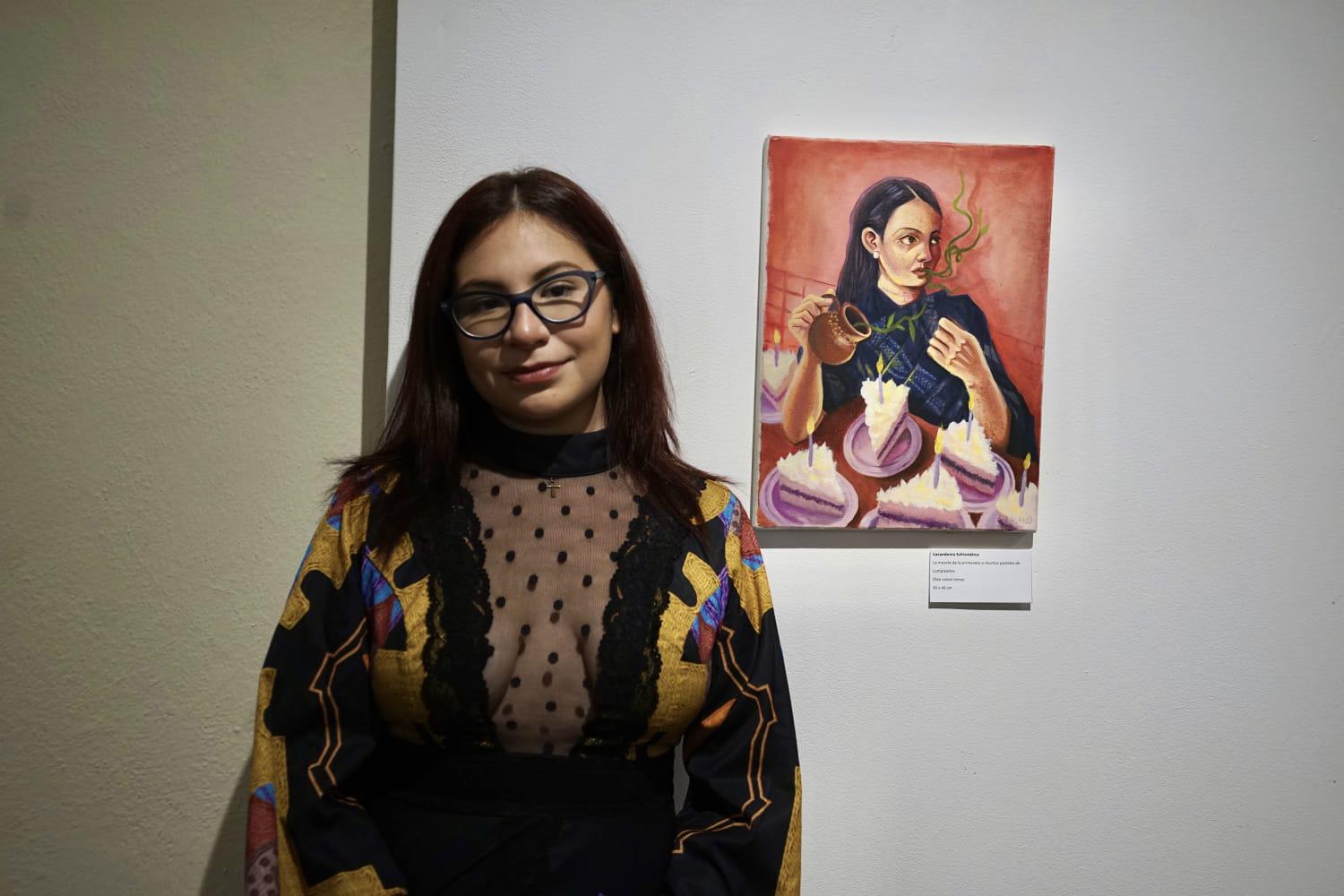 $!Los artistas forman parte del Colectivo Círculo de Dibujo Mazatlán, coordinado por la artista Aurora Acosta.