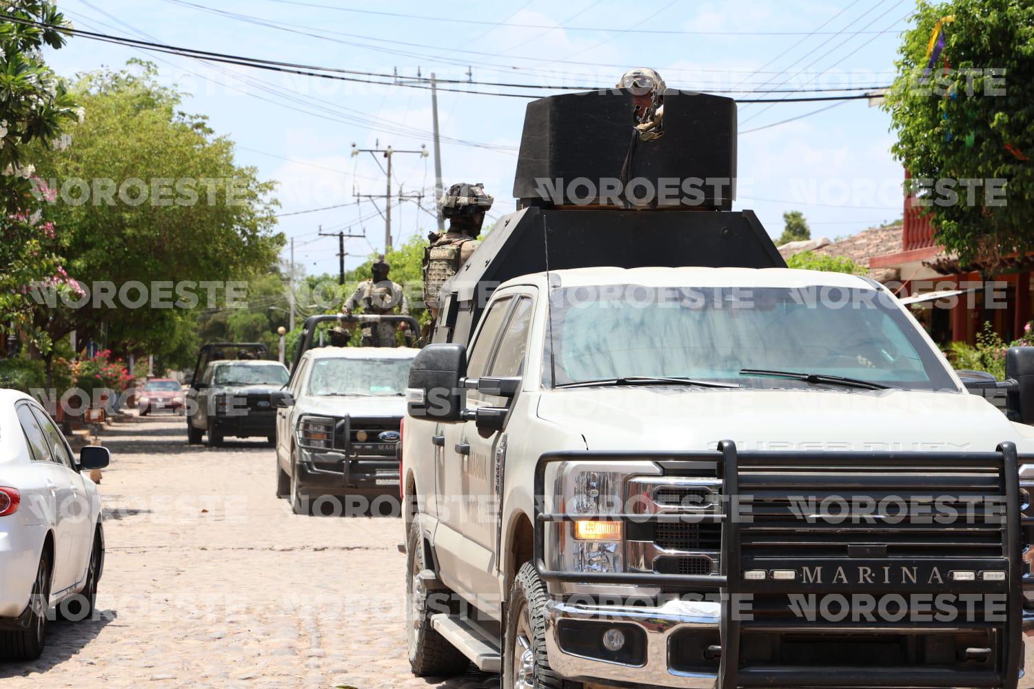 $!Despliegan fuerte operativo en El Quelite tras reporte de hechos violentos; hallan a una persona muerta