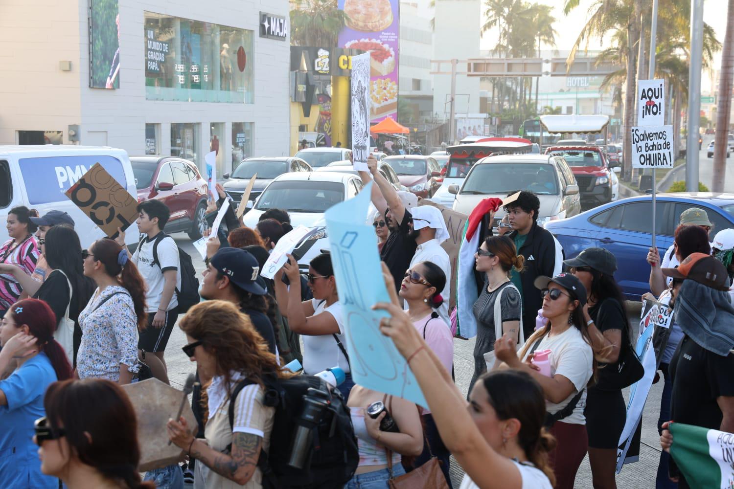 $!Alzan la voz en Mazatlán contra plantas de amoniaco y metanol en Ohuira y Topolobampo
