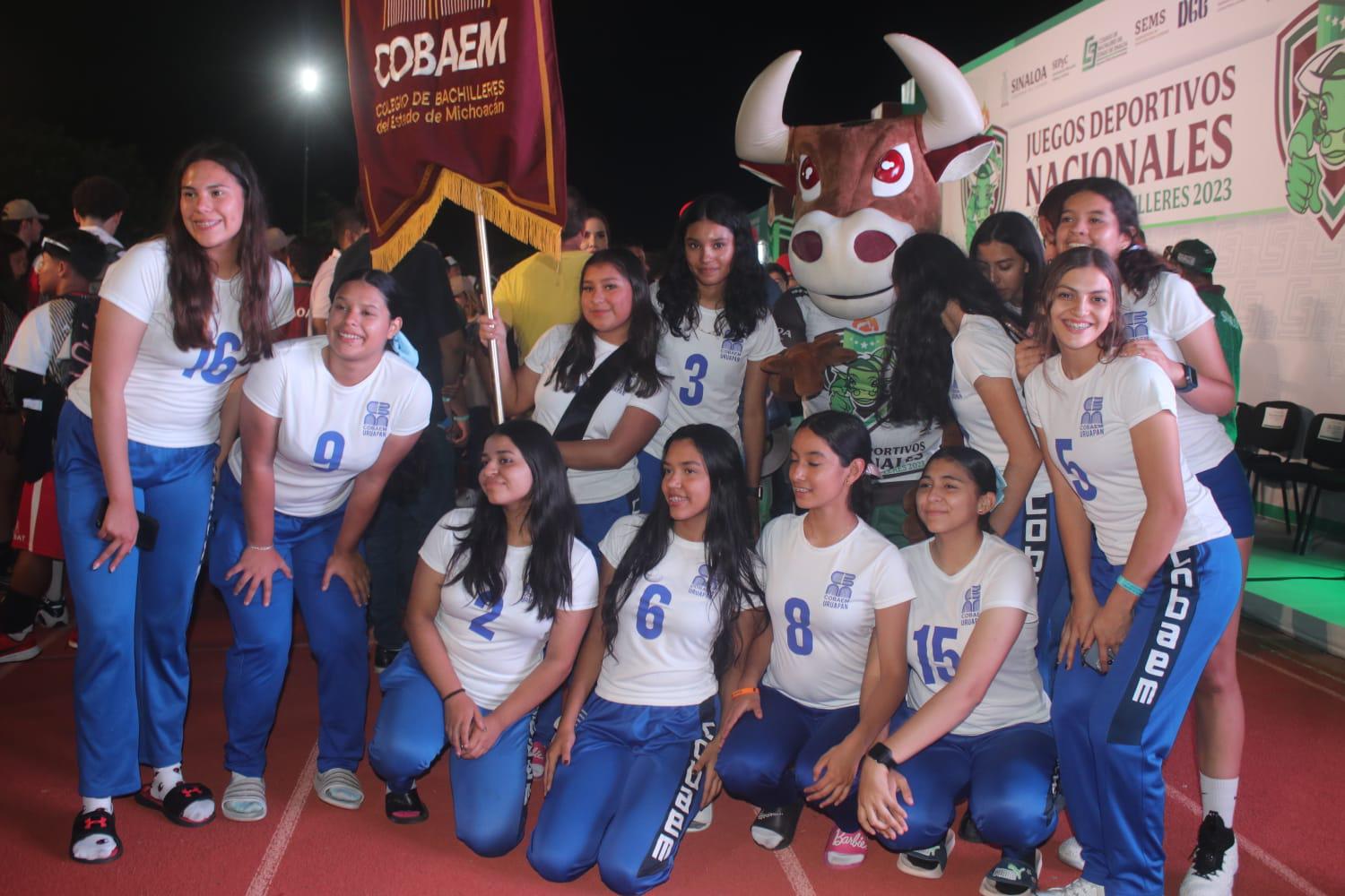 $!Inician los Juegos Deportivos Nacionales Colegios de Bachilleres en Mazatlán