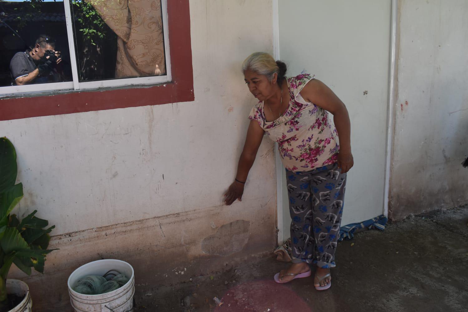 $!Lluvias que generó tormenta ‘Norma’ inundaron ejido en Culiacán porque Ayuntamiento no limpió dren
