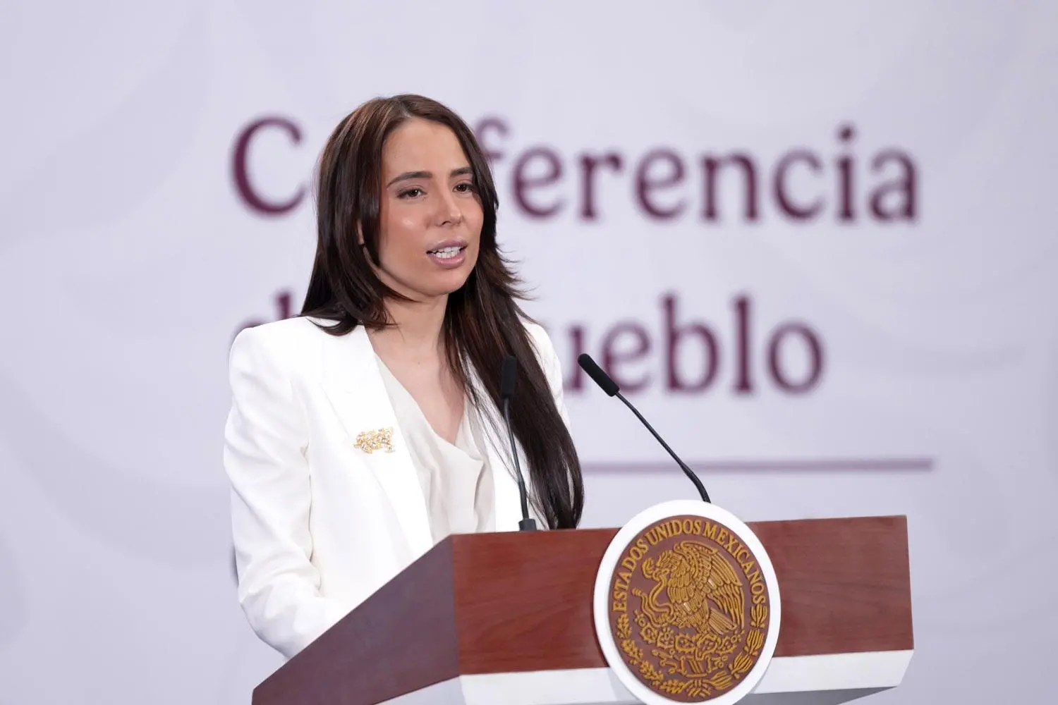 $!Mazatlán será sede de la semifinal ‘México Canta’; Junior H y Majo Aguilar acompañan a Sheinbaum