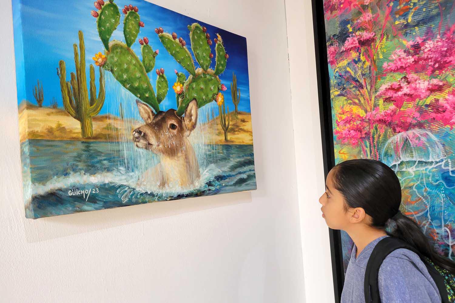 $!La Galería Frida Kahlo de la UAS tiene constantemente exposiciones abiertas al público.