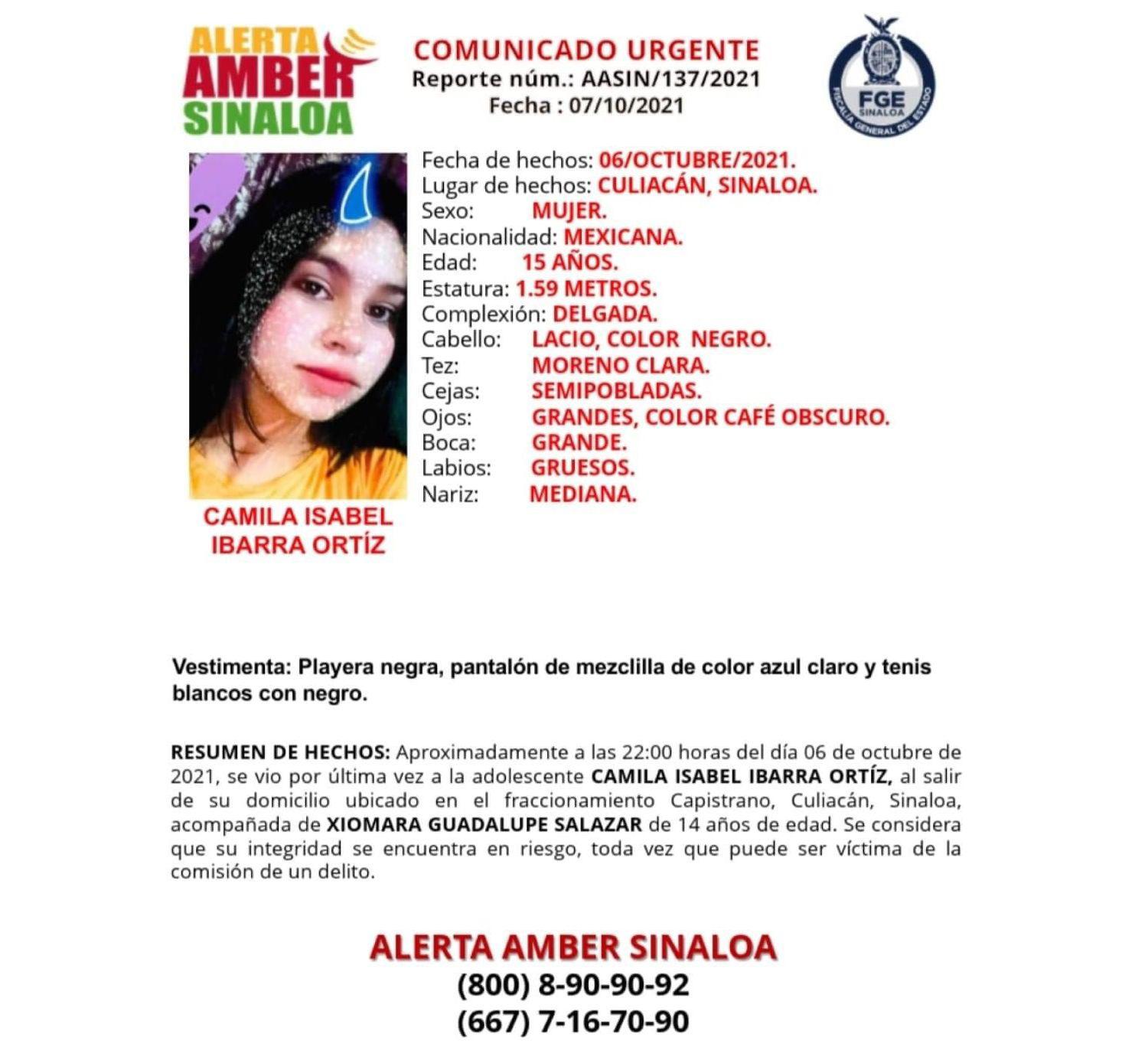 $!En una semana, se reportaron 6 personas desaparecidas en Sinaloa, 5 de ellas mujeres