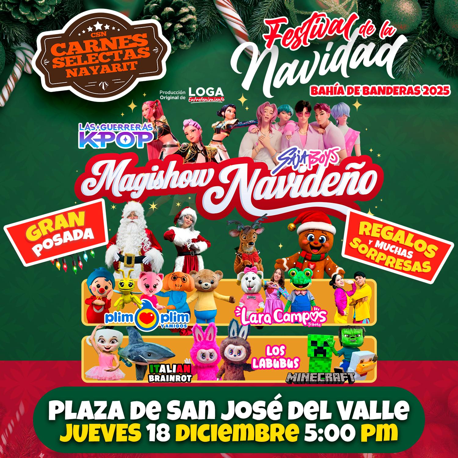 $!Carnes Selectas Nayarit llevará el Festival de la Navidad 2025 a Bahía de Banderas, Puerto Vallarta y Tepic