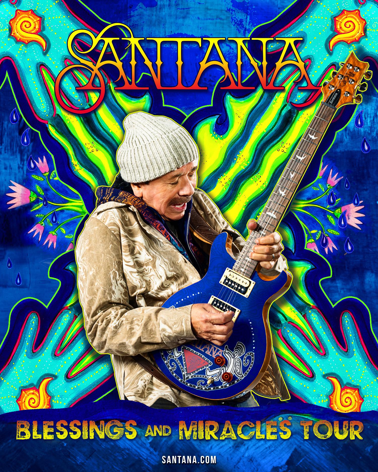 $!Agotamiento y deshidratación, las causas del desmayo de Carlos Santana en concierto