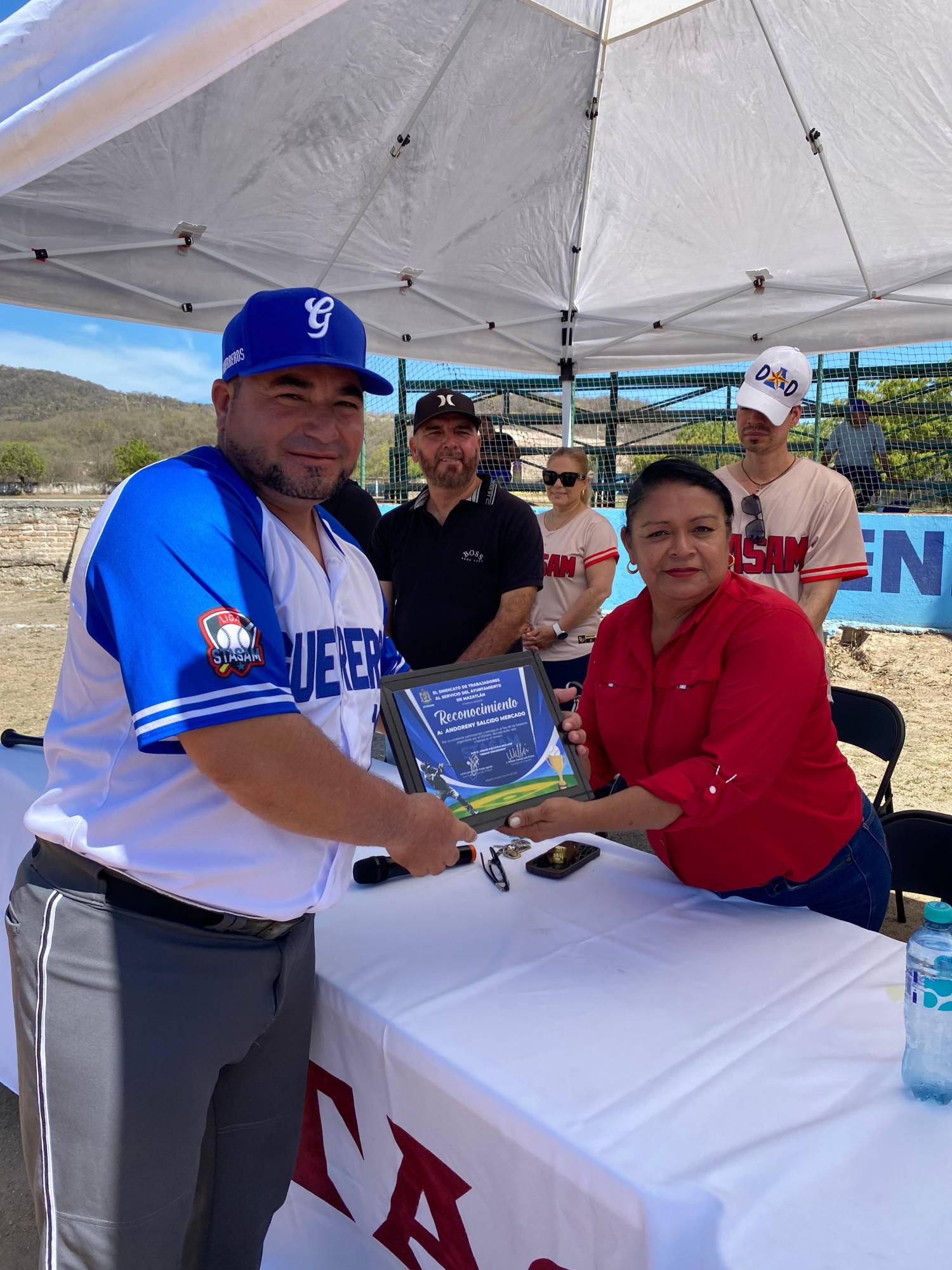 $!Cantan playball peloteros del STASAM