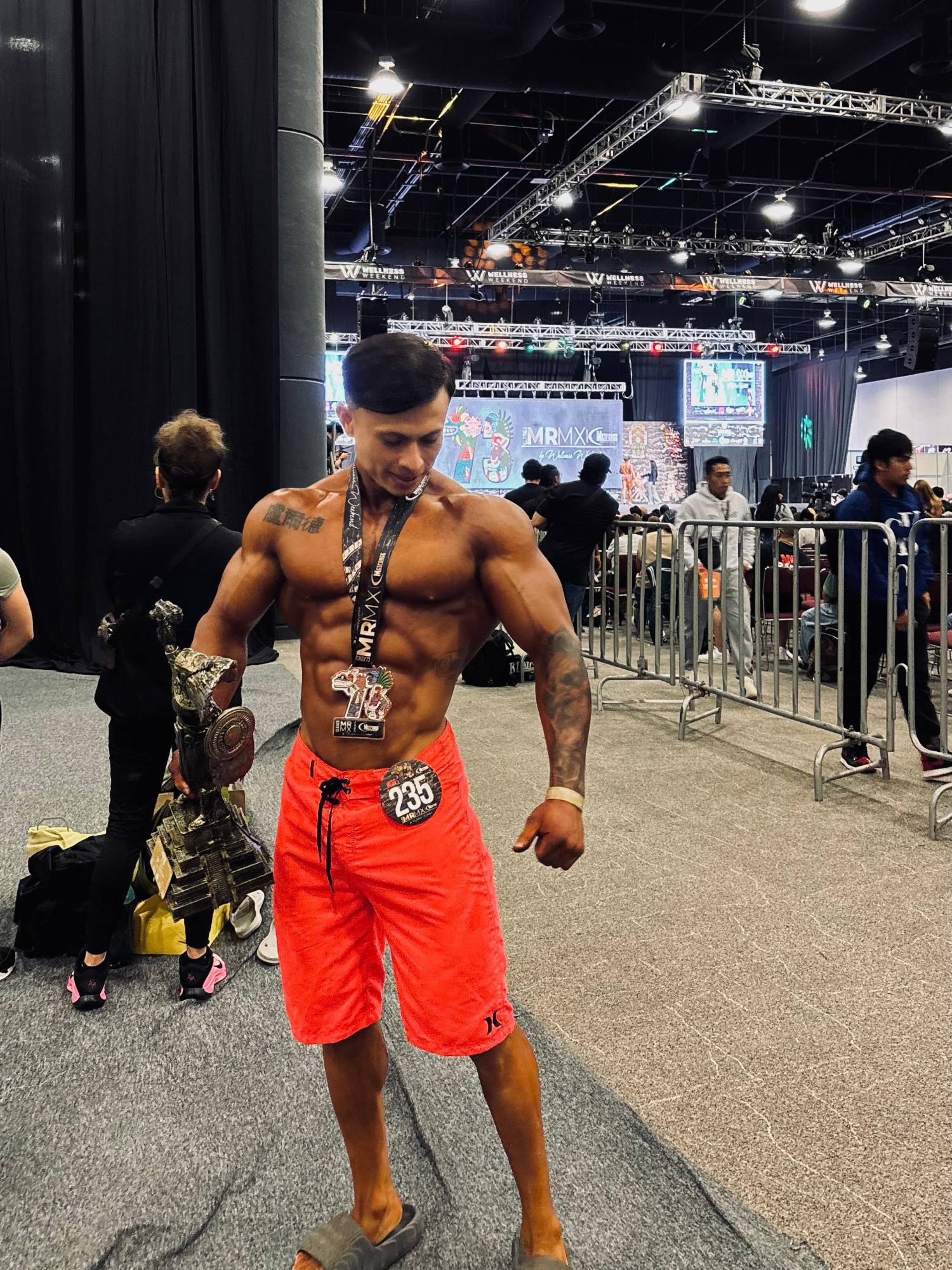 $!Sinaloenses lucen en Clásico Mr. México 2025