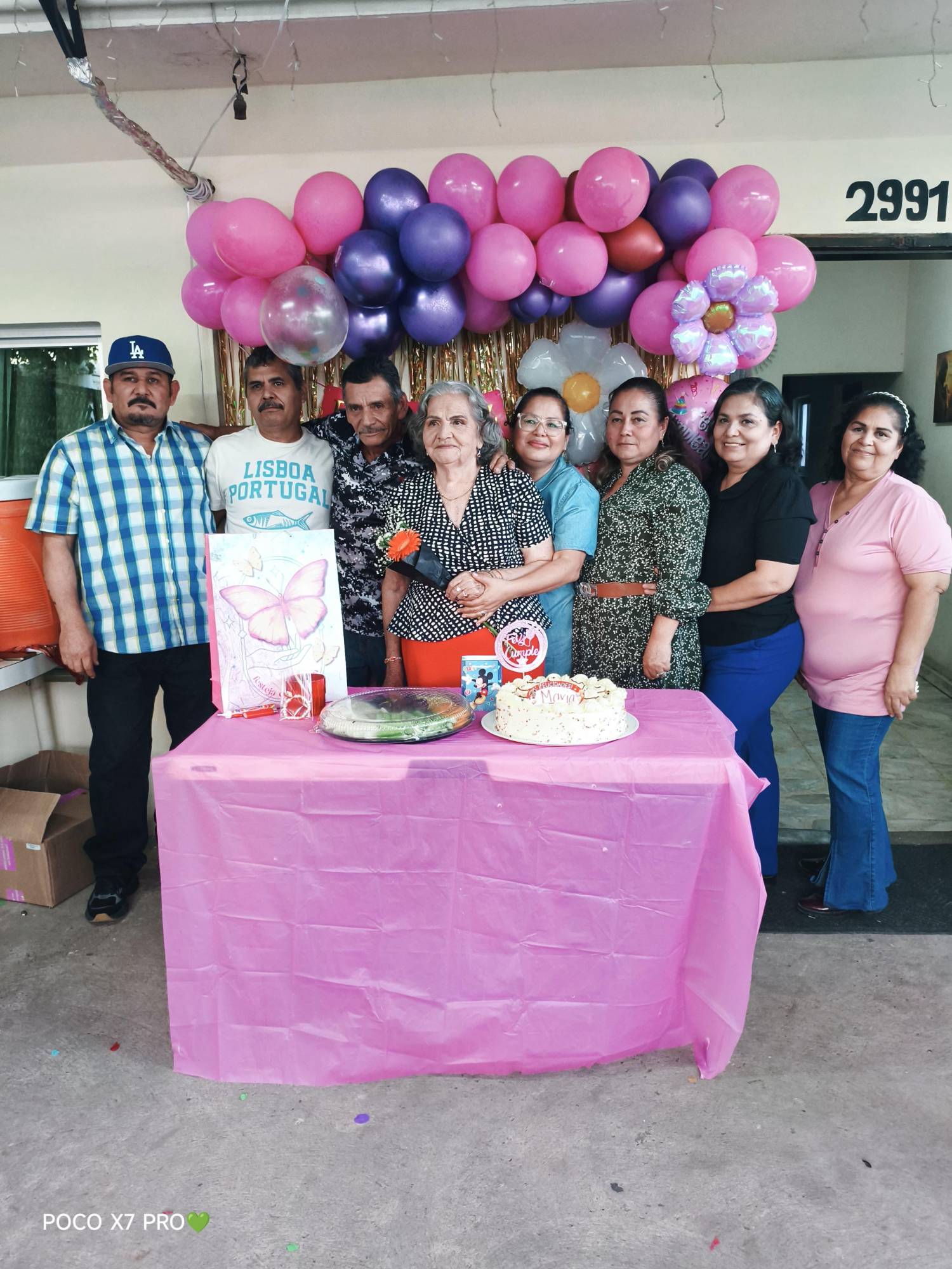 $!La felicitaron Sus hijos Noé Rodolfo, Agustín, José Martín, Emma Guadalupe, Norma Patricia, María Juana y María Ramona Huerta Delgado