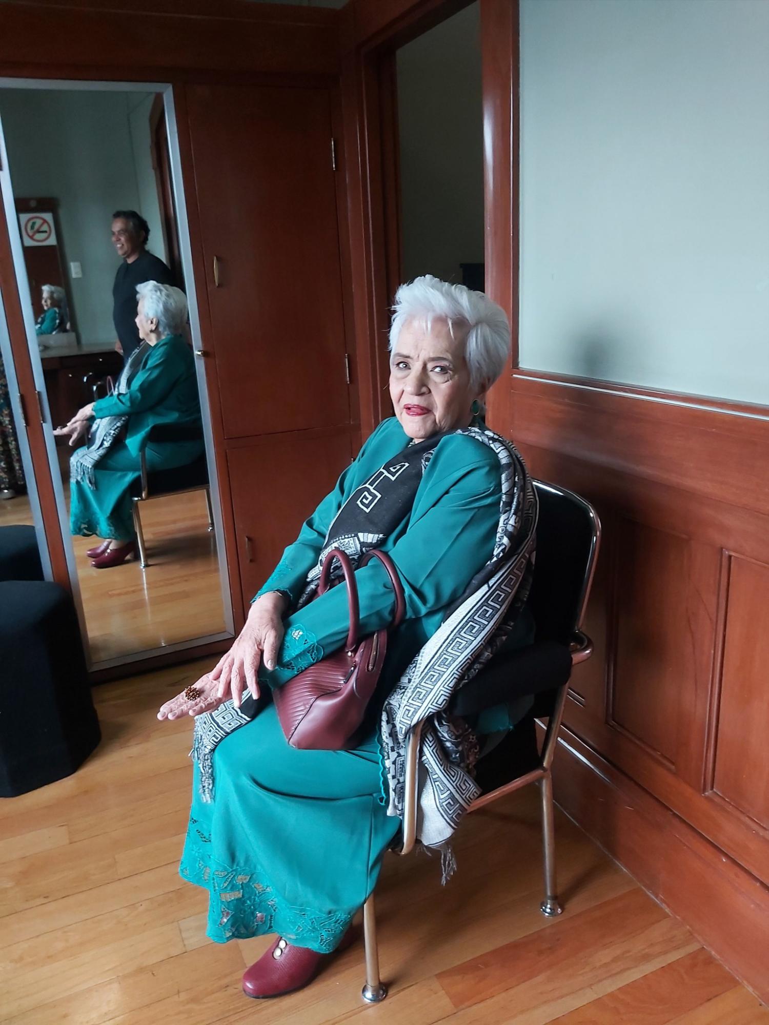 $!Alicia Montaño, previo al homenaje.