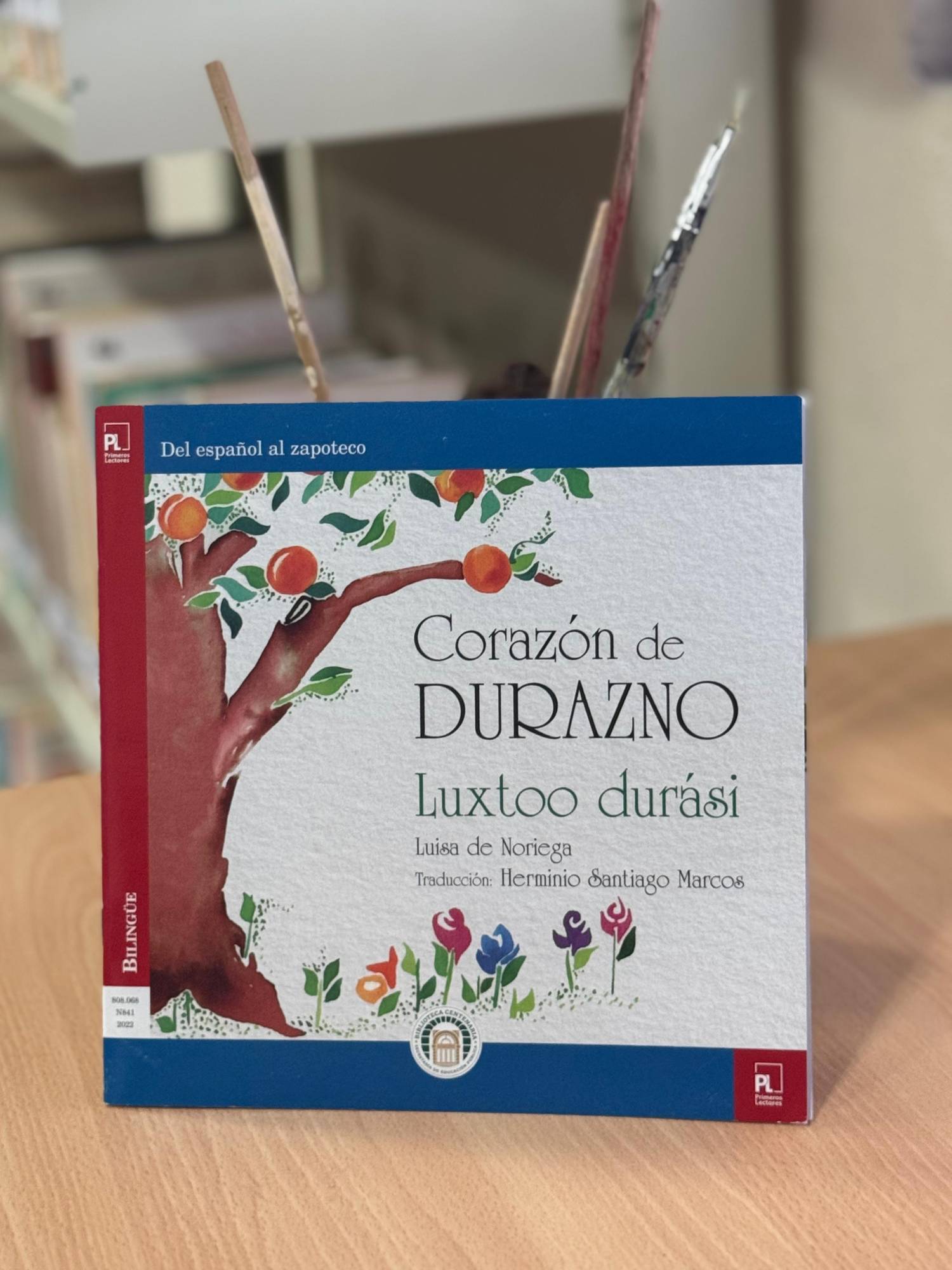 $!Durante la jornada leyeron el libro ‘Corazón de Durazno’.