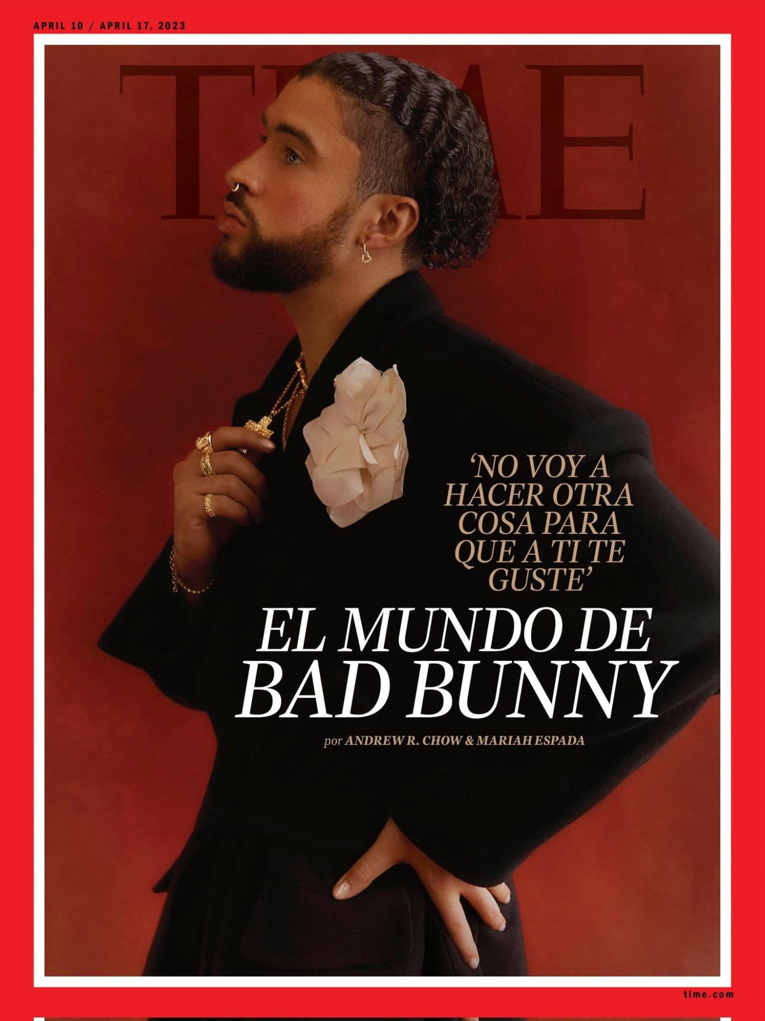 $!Protagoniza Bad Bunny portada de la revista Times en español