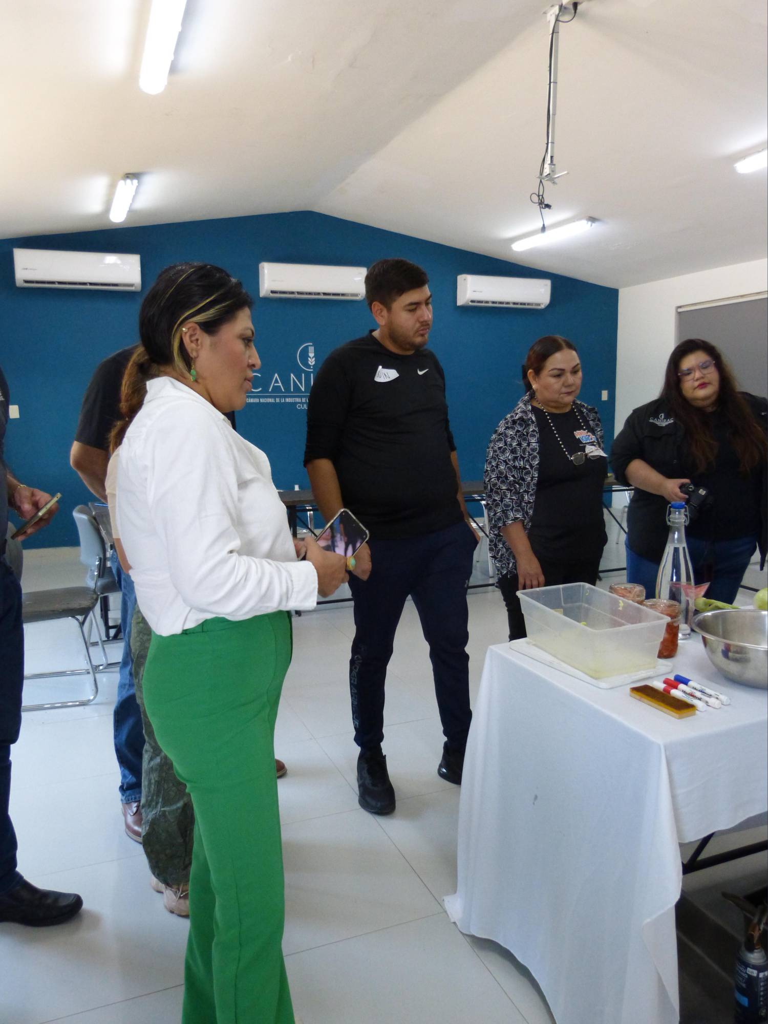 $!Karla Fernanda García Beltrán estuvo presente en el taller.