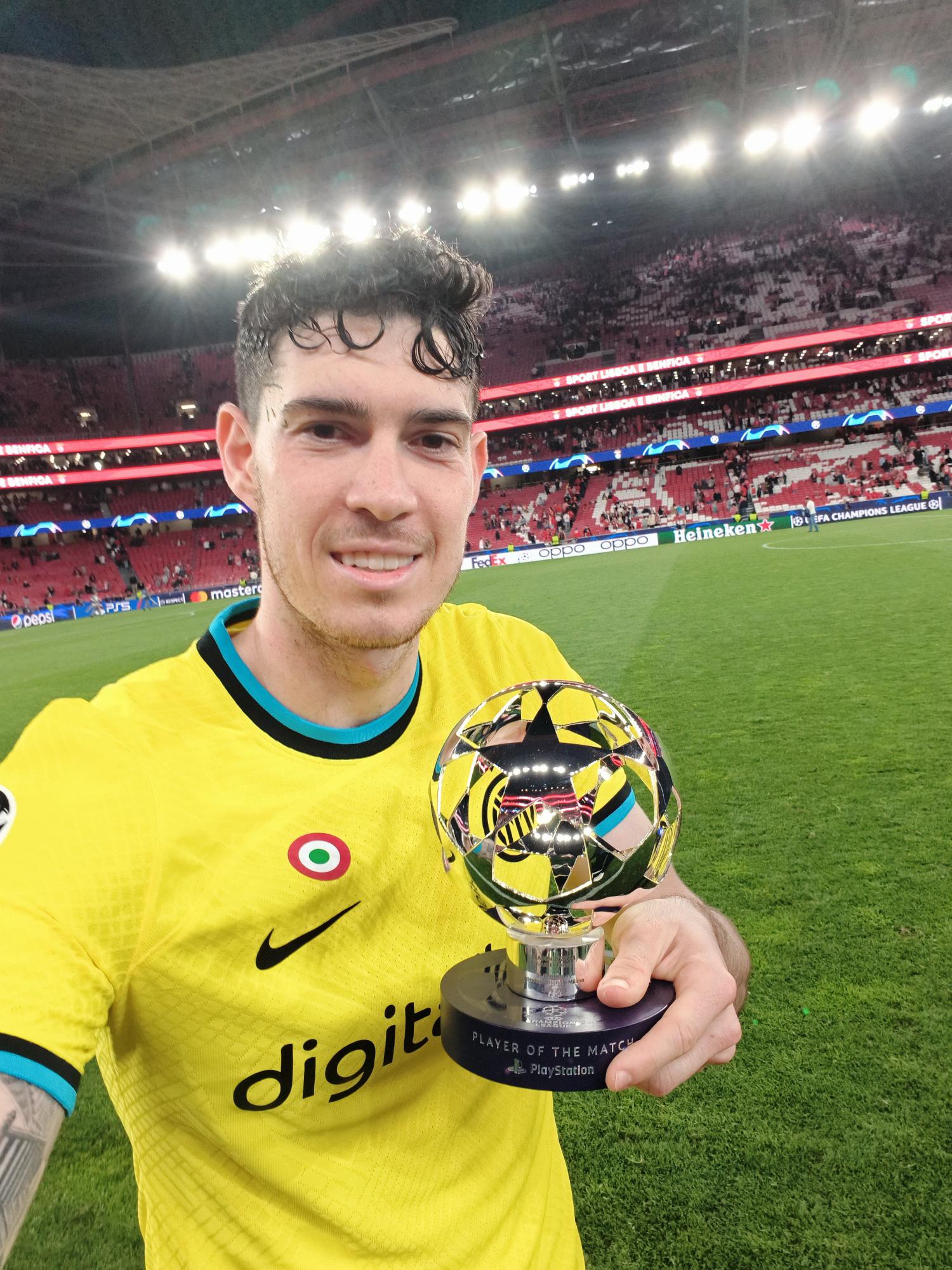 $!Inter de Milán se olvida de su crisis al vencer al Benfica en la ida de los cuartos de final de la Champions