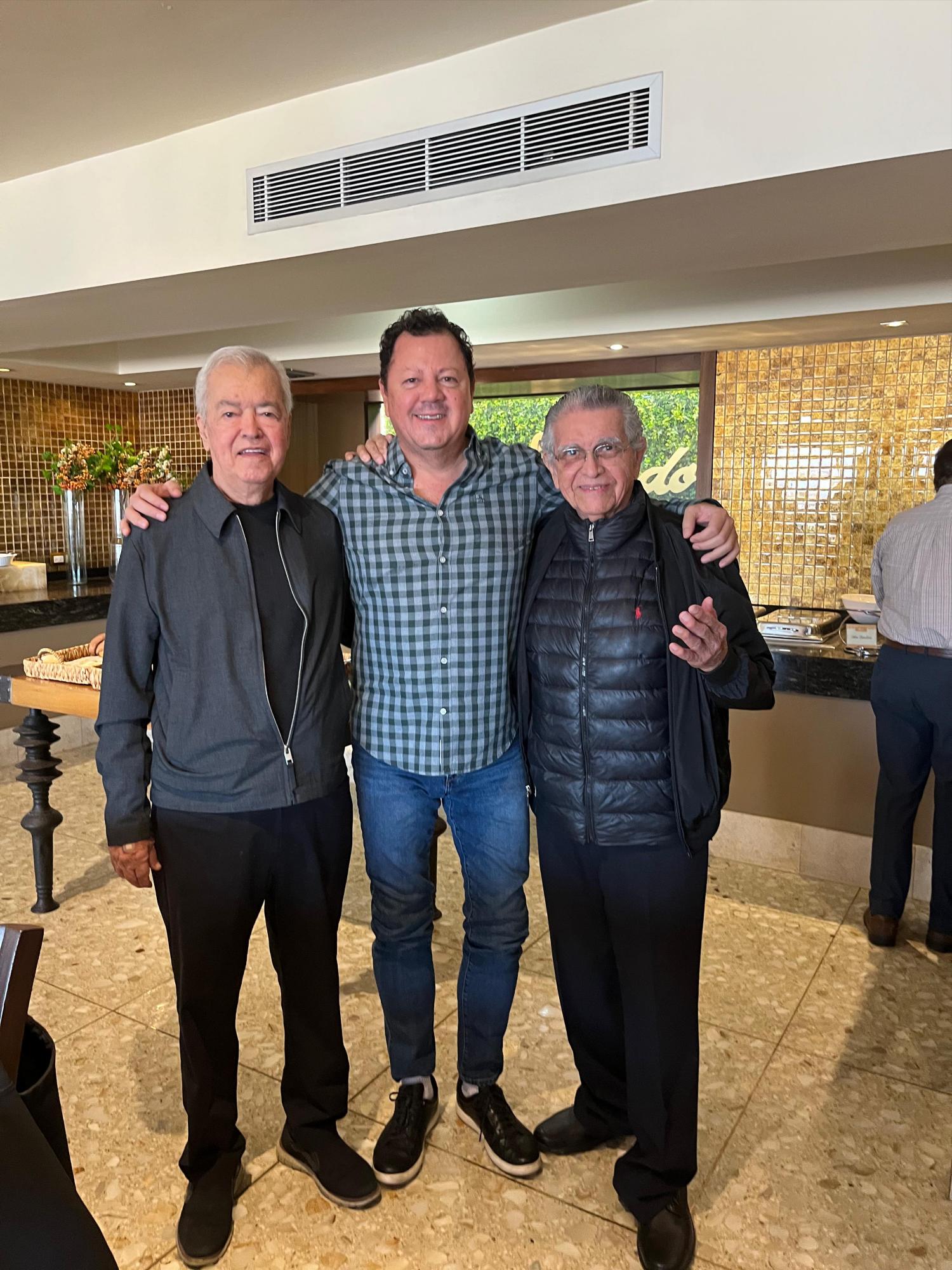 $!Jesús Enrique Chávez, Orlando Balderrama y Eduardo Niebla Álvarez.