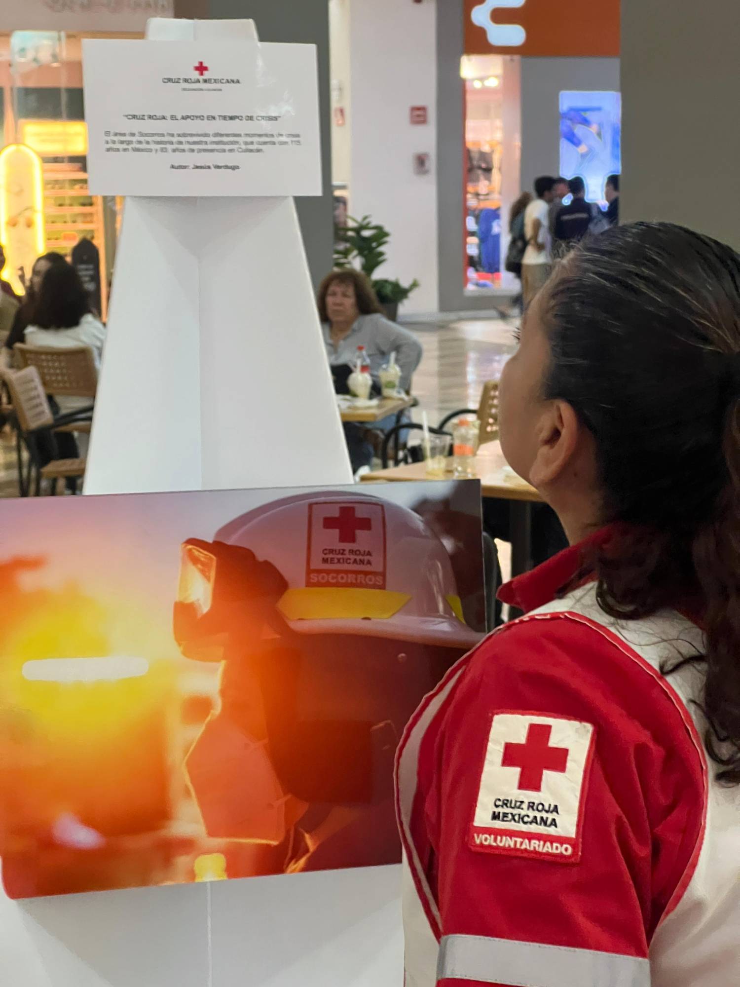 $!Cruz Roja en apoyo en tiempos de crisis, captada por Jesús Verdugo.