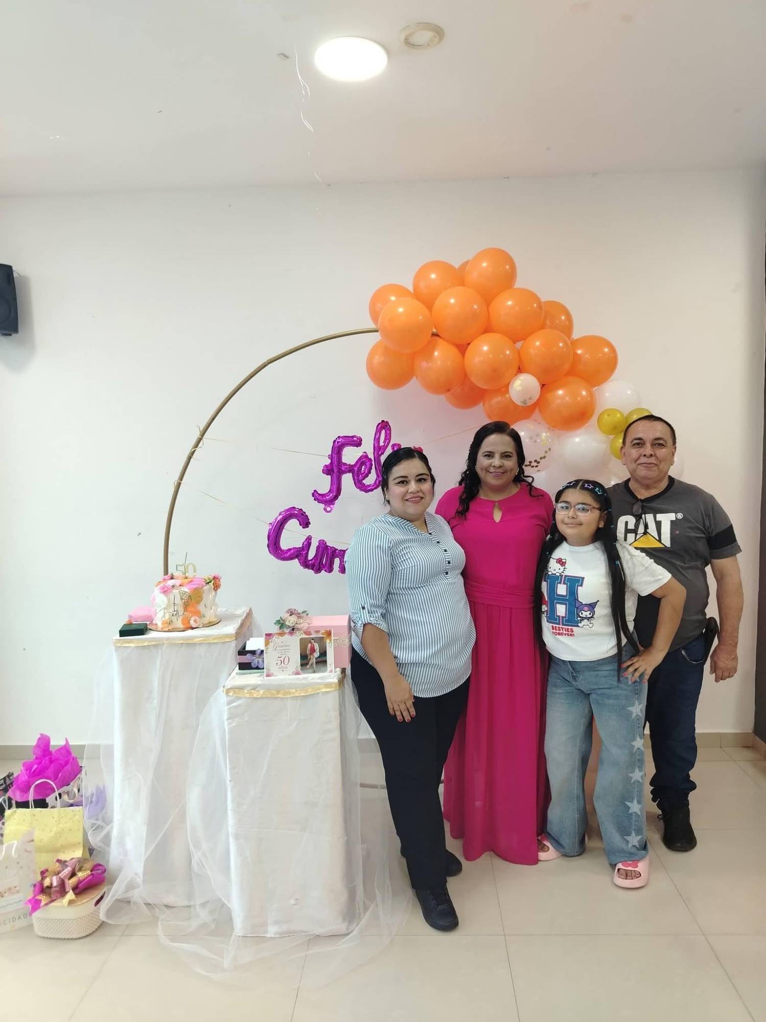$!Con Erika, Biviano López y Fernanda Chagoya.