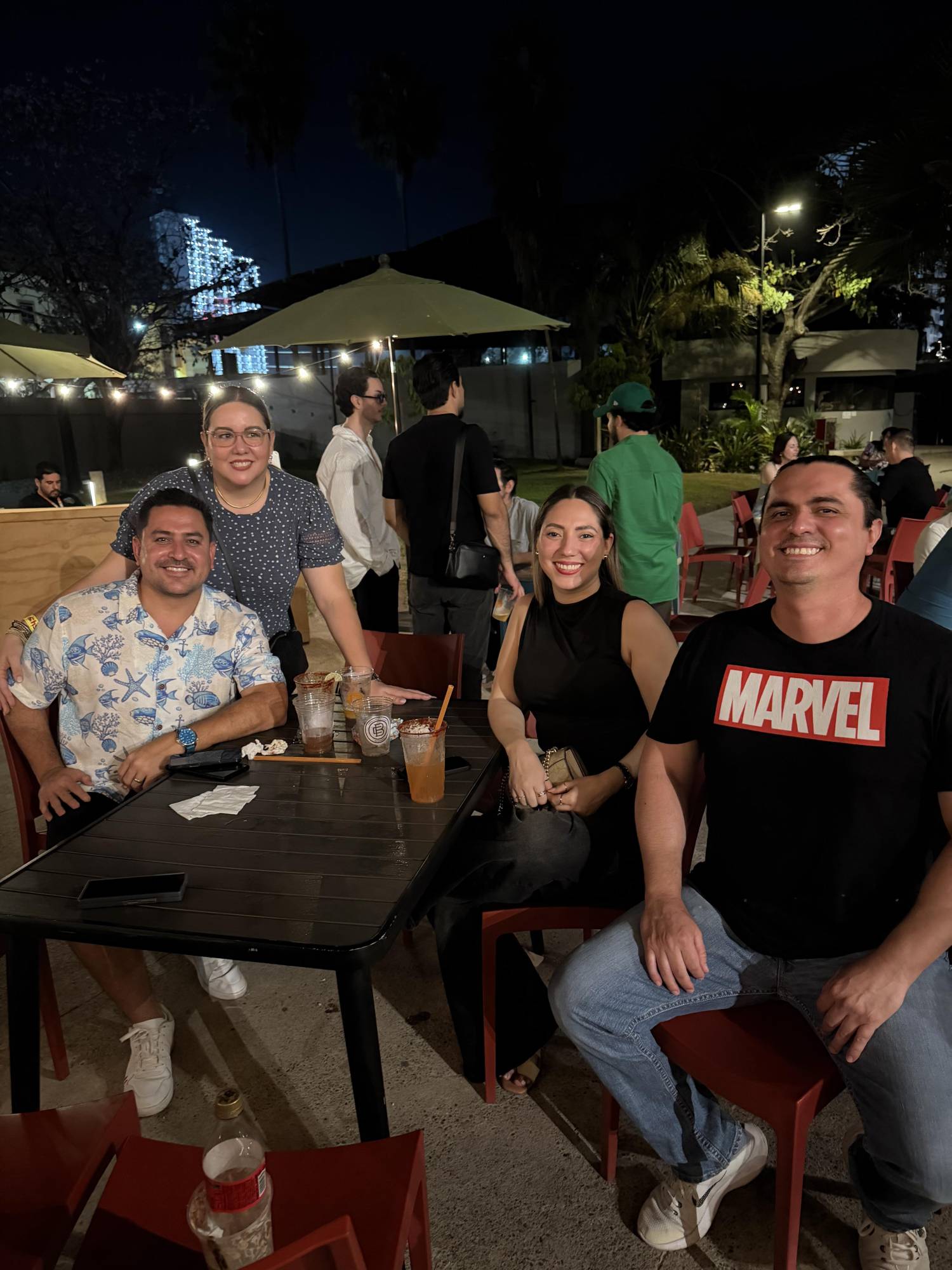 $!Alejandro Zatarain, Paloma Magaña, Paulina Ortega y Reggie Ochoa.