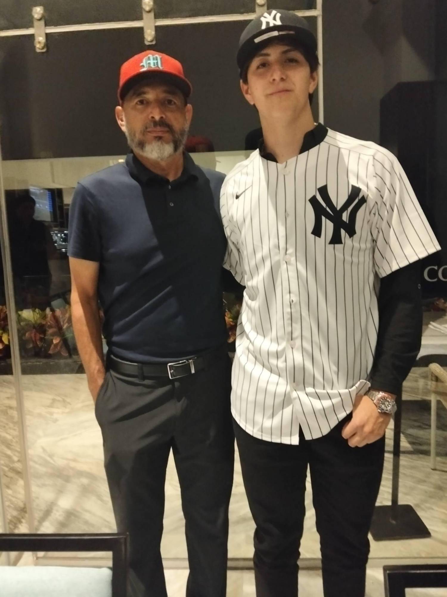 $!José Cruz Sánchez, talento mazatleco que firma con Yanquis