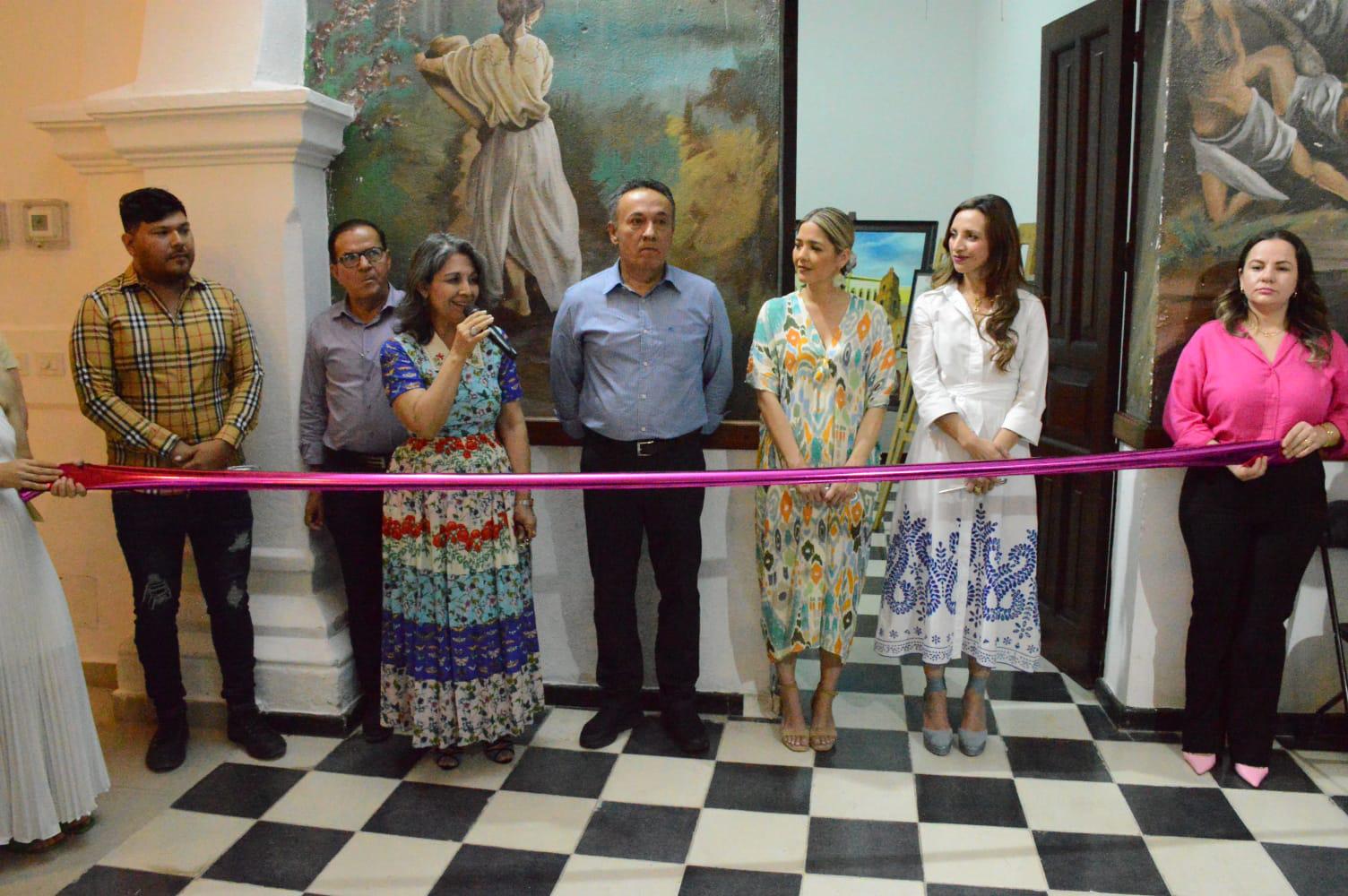 $!La exposición “Arte, Color y Emociones en Mocorito Mágico” se abrió en la Casa de la Cultura Dr. Enrique González Martínez.