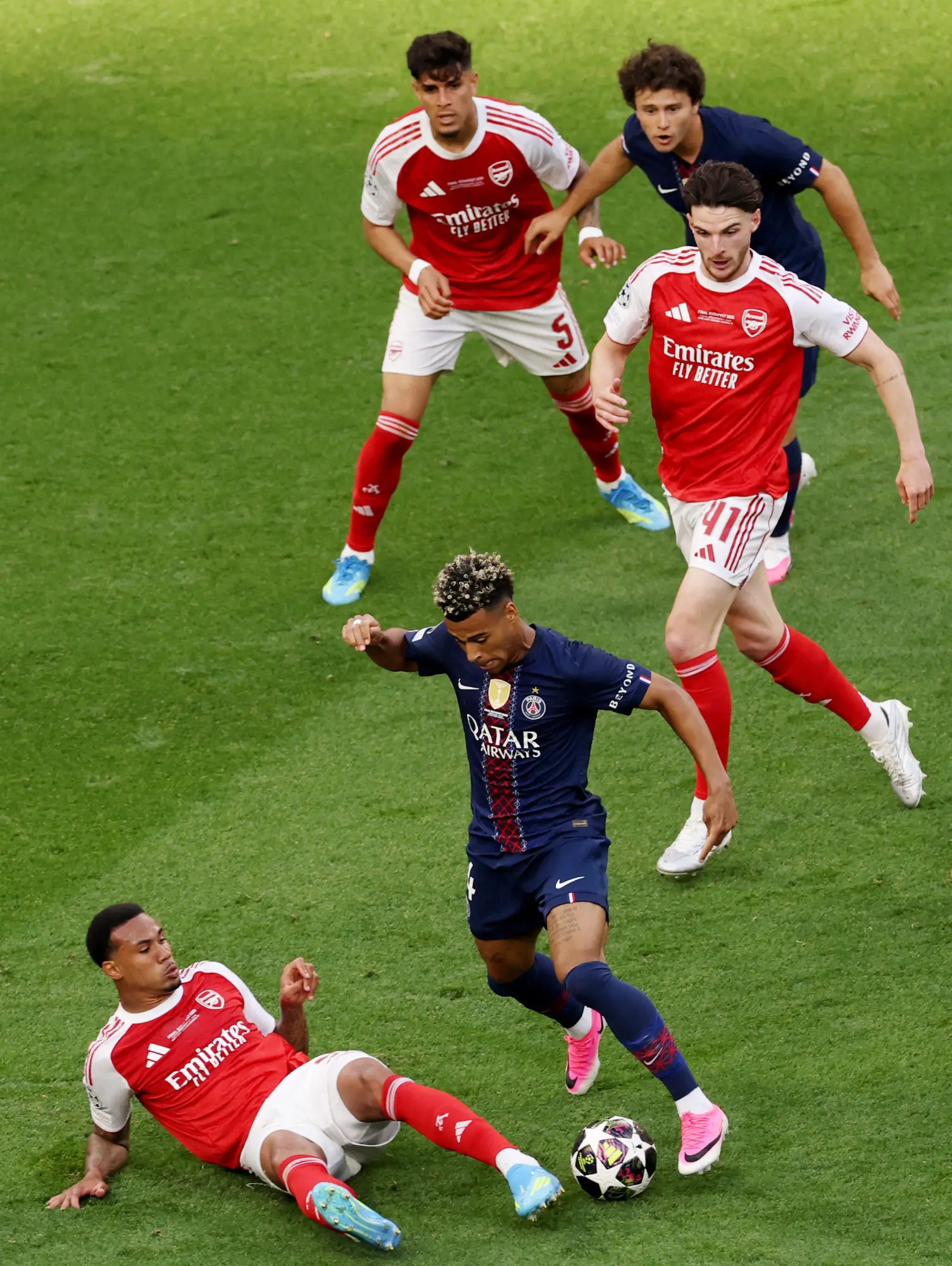 $!Dembélé empata para PSG y enciende la final de la Champions League