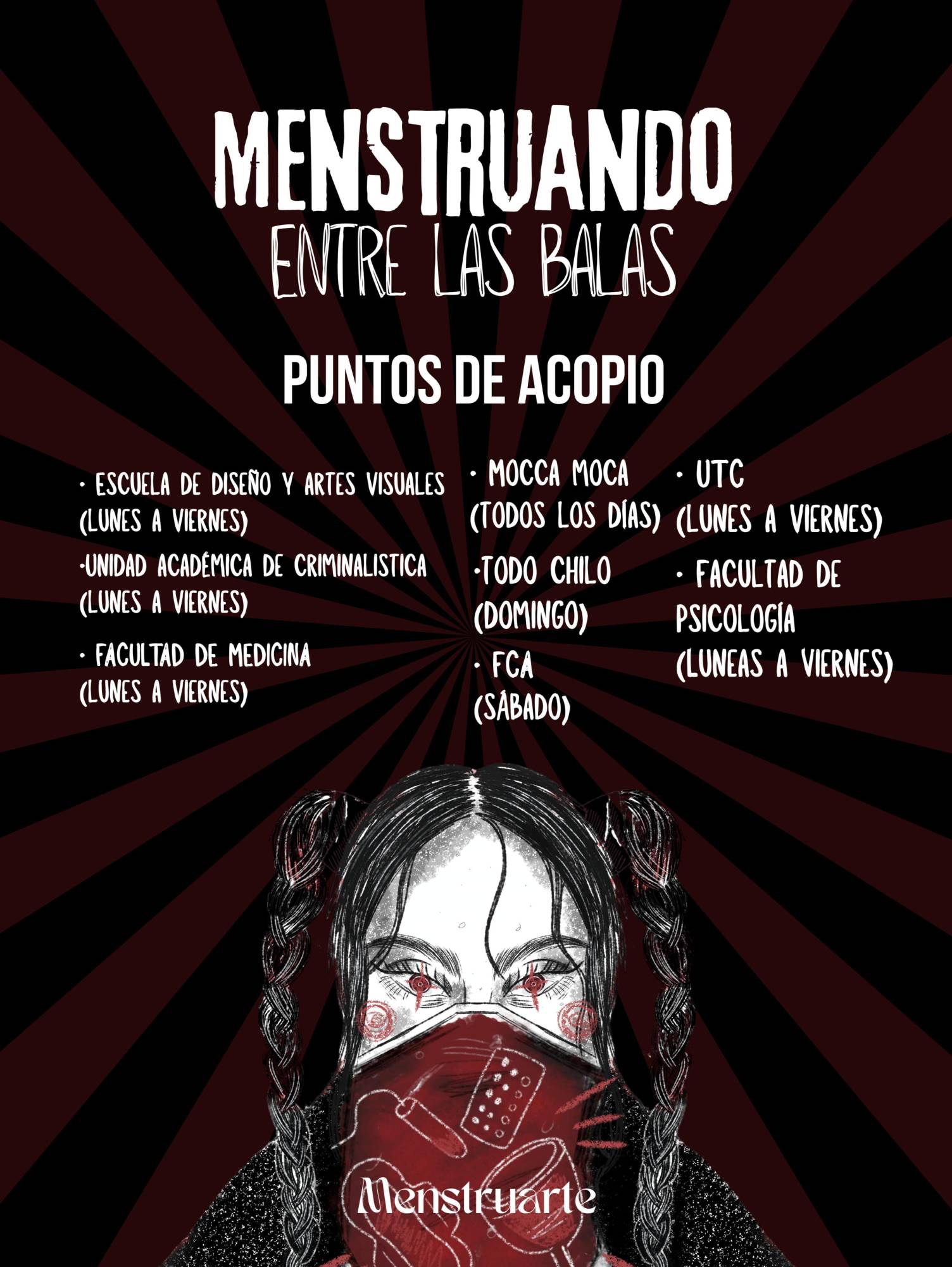 $!Organizan colecta de insumos de gestión menstrual para víctimas de violencia de la sierra de Concordia