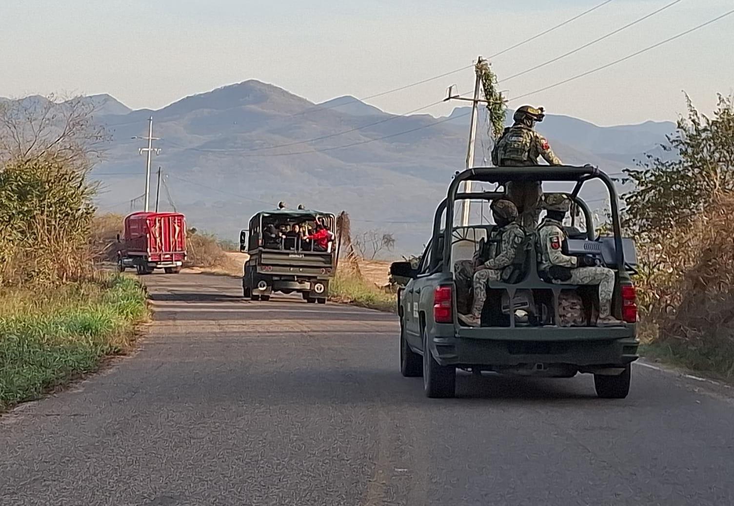 $!Implementan operativo en Concordia tras reportes de enfrentamiento en zona de El Verde