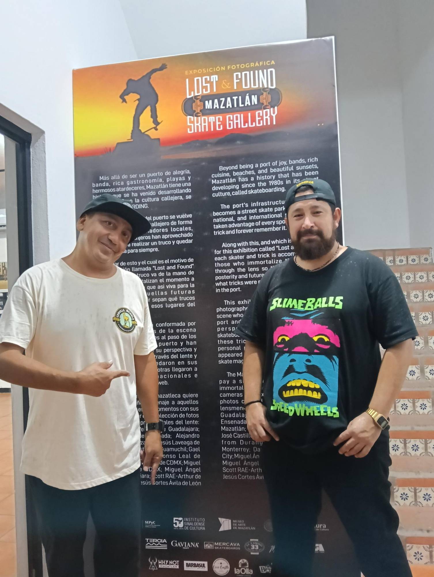 $!Los organizadores Rafael Salas y José Ignacio Baeza Güereña destacaron la importancia de preservar la memoria visual de este movimiento.