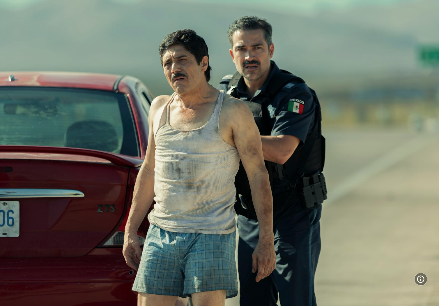 $!Hector Kotsifakis interpreta a Joaquín “El Chapo” Guzmán.