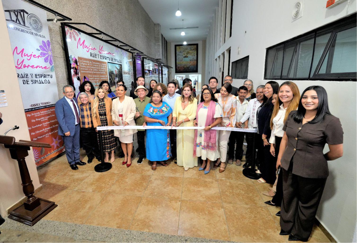 $!Congreso inaugura exposición ‘Mujer Yoreme: Raíz y Espíritu de Sinaloa’ en el Recinto Legislativo