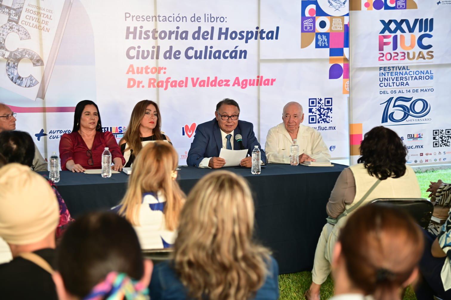 $!Presenta Rafael Valdez Aguilar ‘Historia del Hospital Civil’