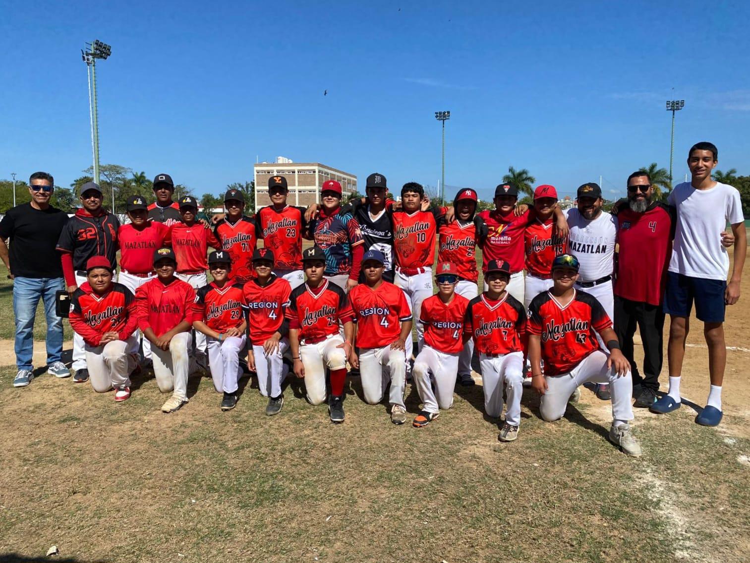 $!Firma Selección Mazatlán de beisbol su boleto a la etapa estatal de la Olimpiada Nacional Conade 2026