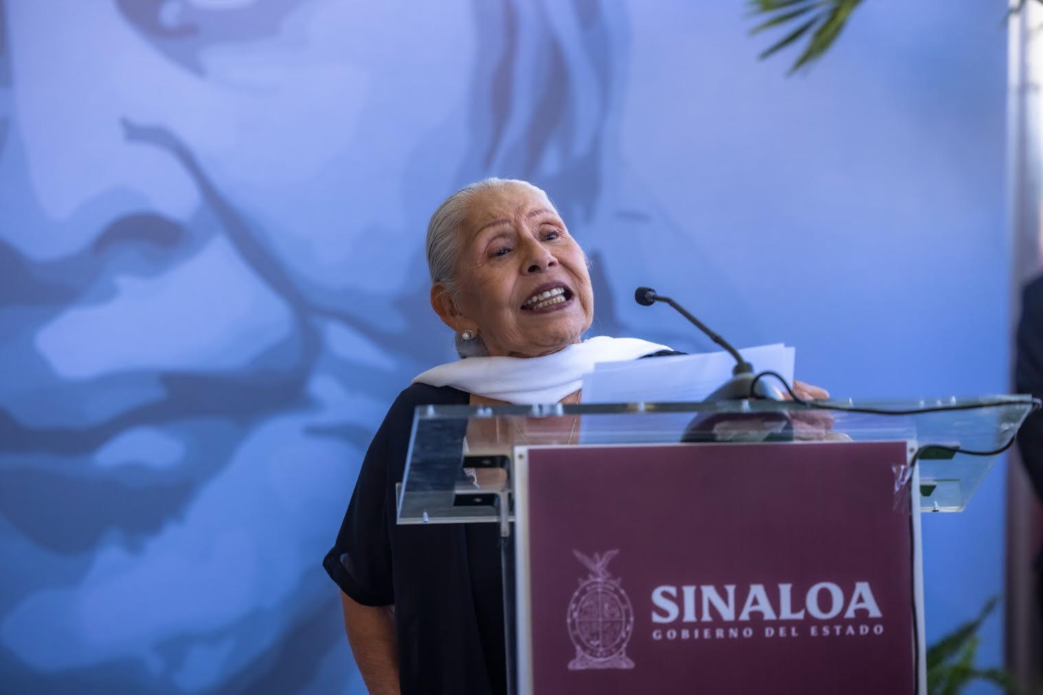 $!La galardonada agradece el reconocimiento.