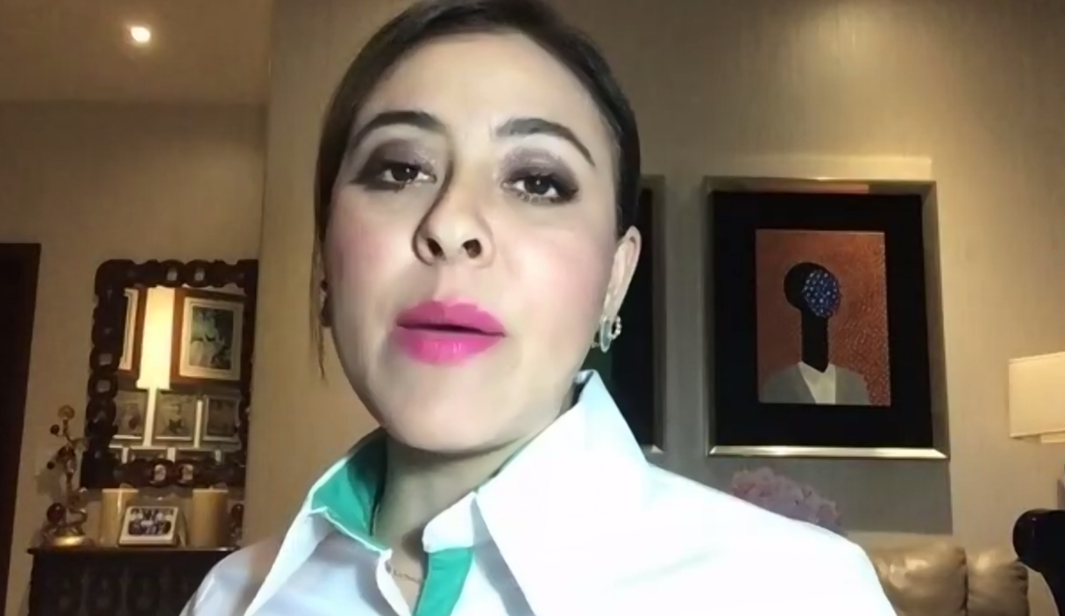 $!Leticia Cano participa como moderadora en la charla.