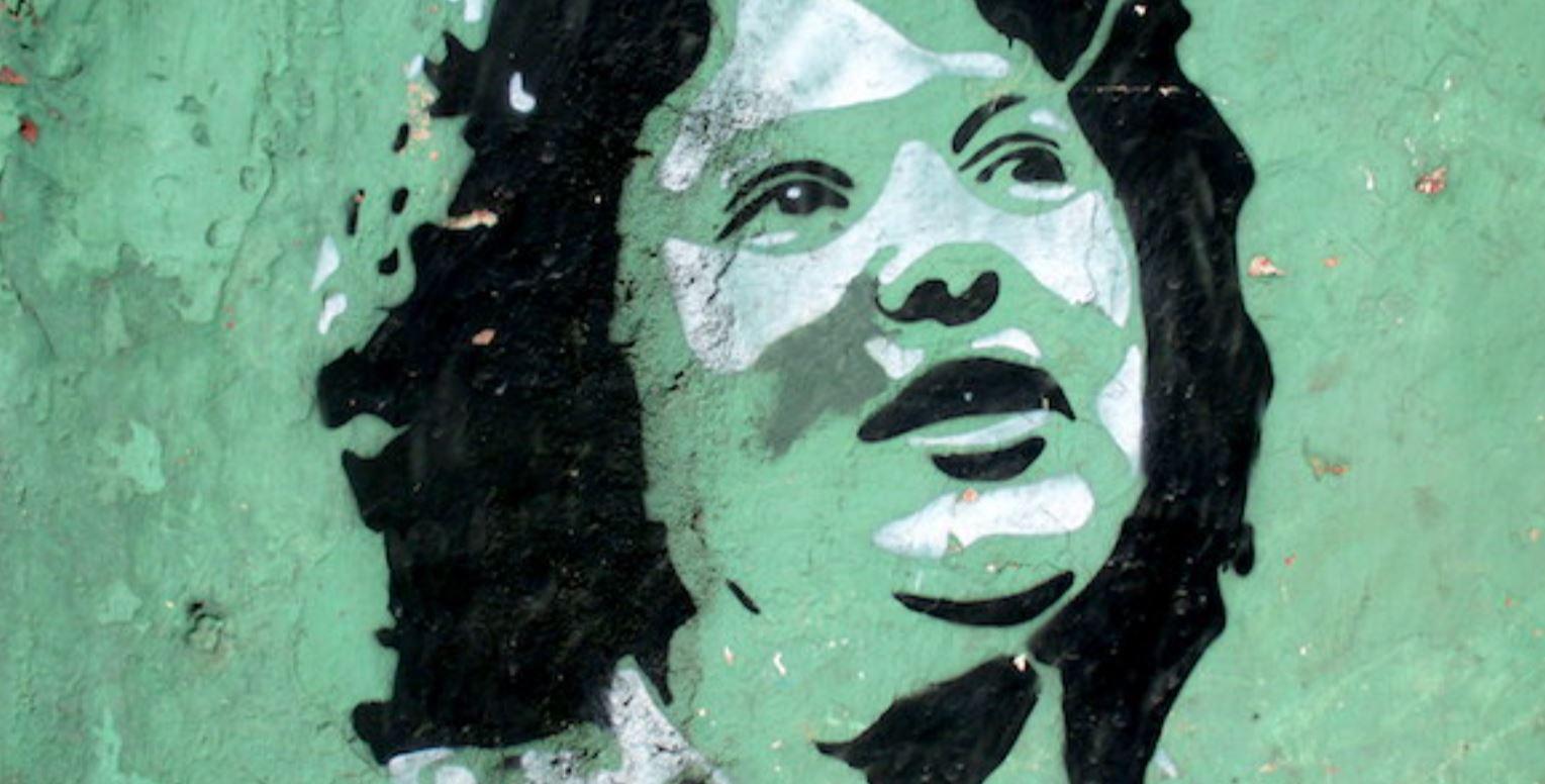 $!Mural de Berta Cáceres en el centro de Tegucigalpa. La defensora Lenca fue asesinada en 2016.
